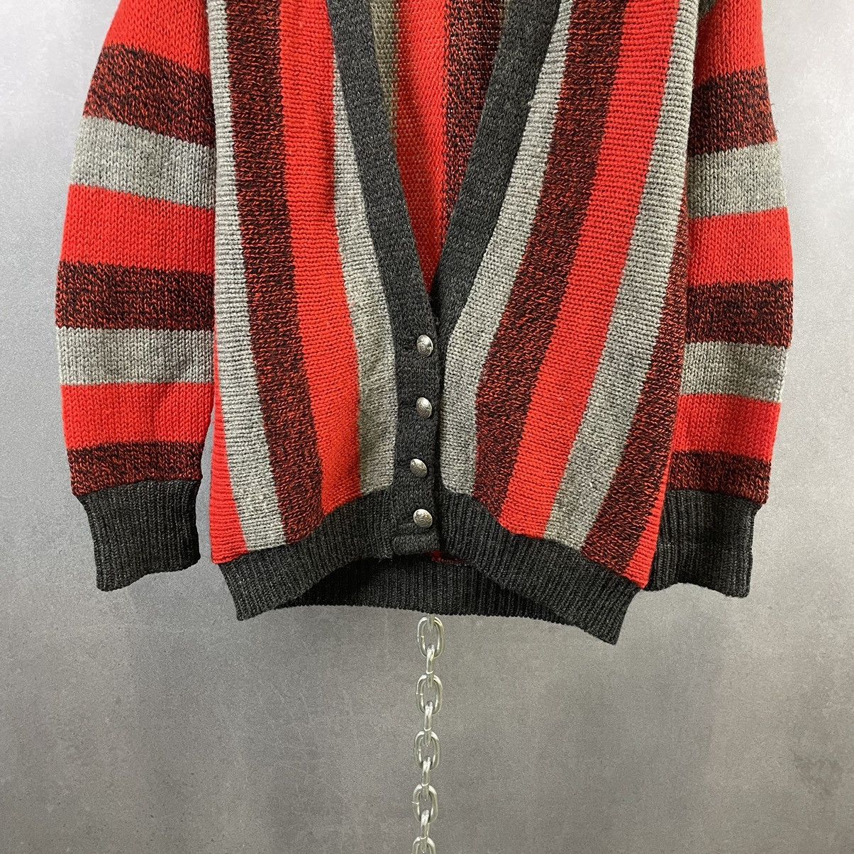 Jantzen 60s Janzten Striped Wool cardigan M-L Size US S / EU 44-46 / 1 - 2 Thumbnail