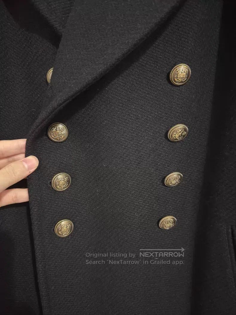 Saint Laurent Paris Saint Laurent Paris Double Breasted Gold Thread Contrastin Size M / US 6-8 / IT 42-44 - 4 Thumbnail