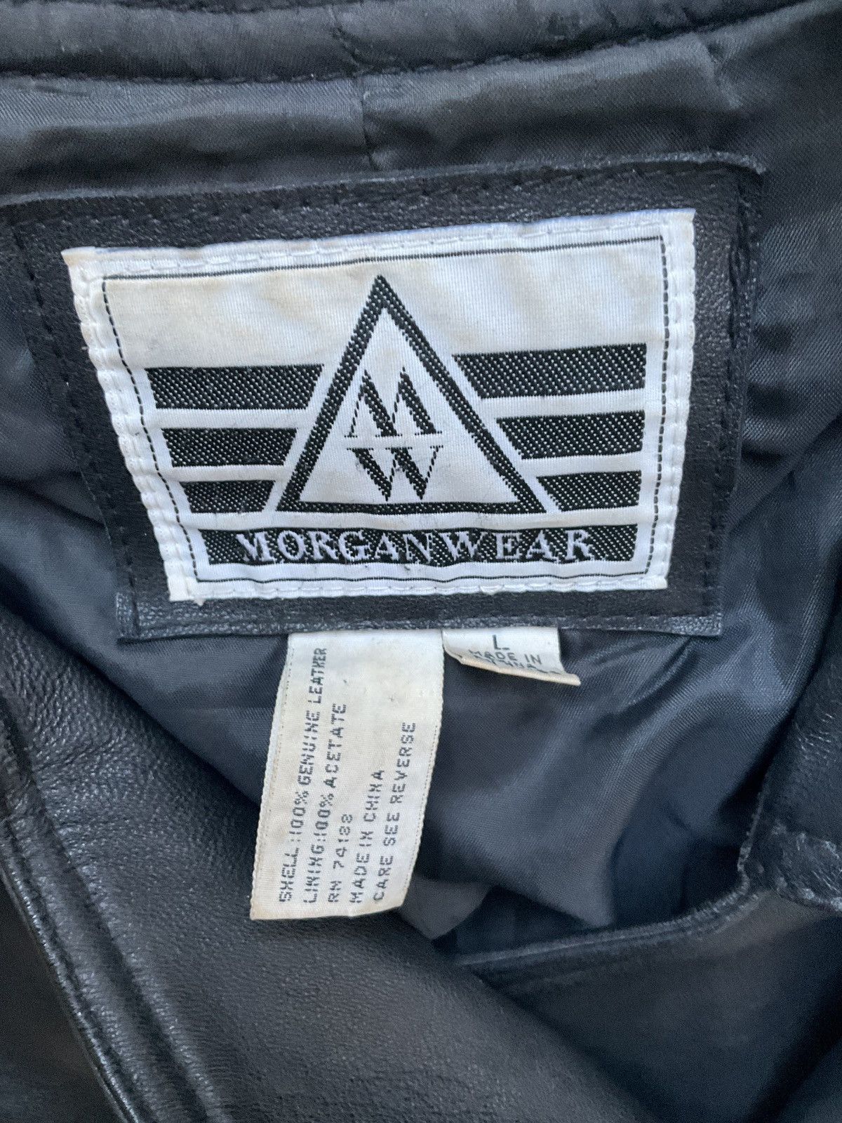 Vintage Vintage leather jacket with studs Size M / US 6-8 / IT 42-44 - 6 Thumbnail