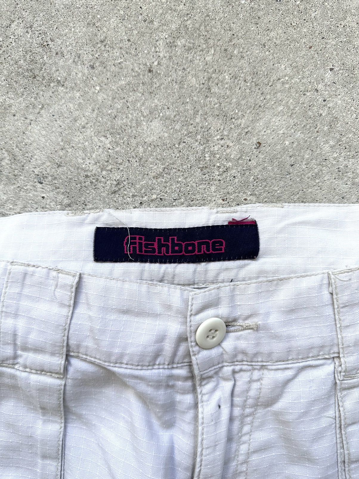 Japanese Brand × Vintage Vintage Fishbone Cargo Pants Size US 32 / EU 48 - 8 Thumbnail