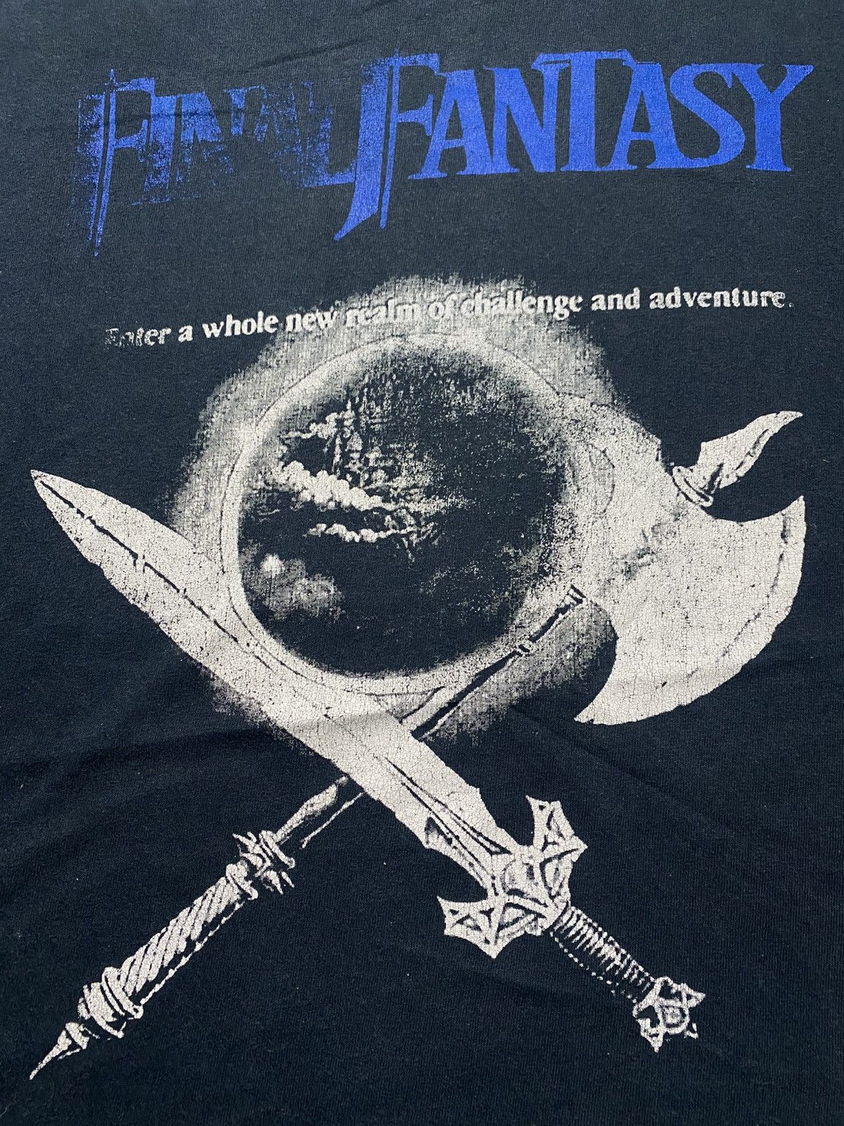 Japanese Brand × Vintage Rare Vintage Final Fantasy 2000s Game Anime Tshirt Size US XL / EU 56 / 4 - 3 Thumbnail
