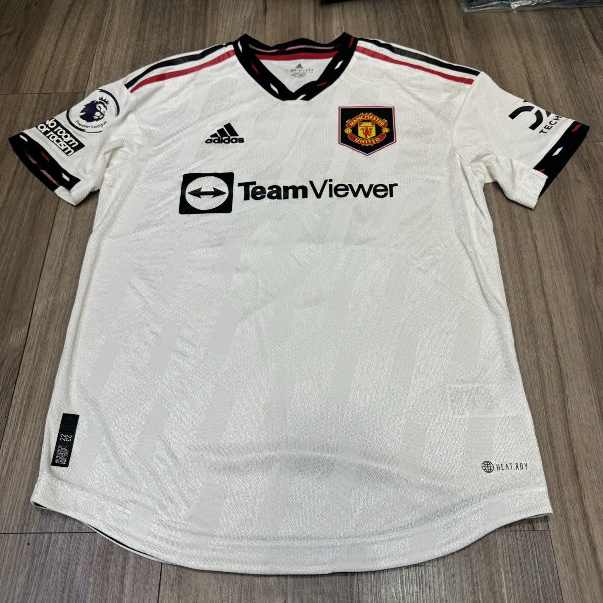 Adidas Manchester united 22/23 player issue away shirt #14 Eriksen Size US M / EU 48-50 / 2 - 1 Thumbnail