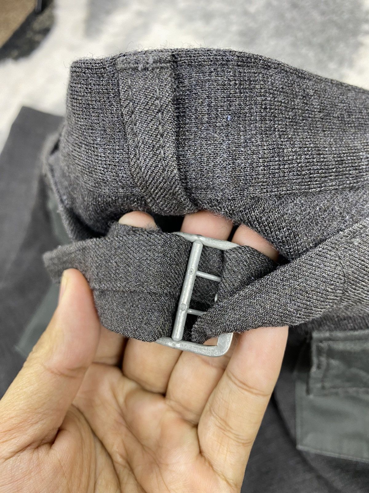 General Research 2013 Anarcho Mountaineers Wool Cargo “Piped Stem Pant” Size US 31 - 19 Thumbnail