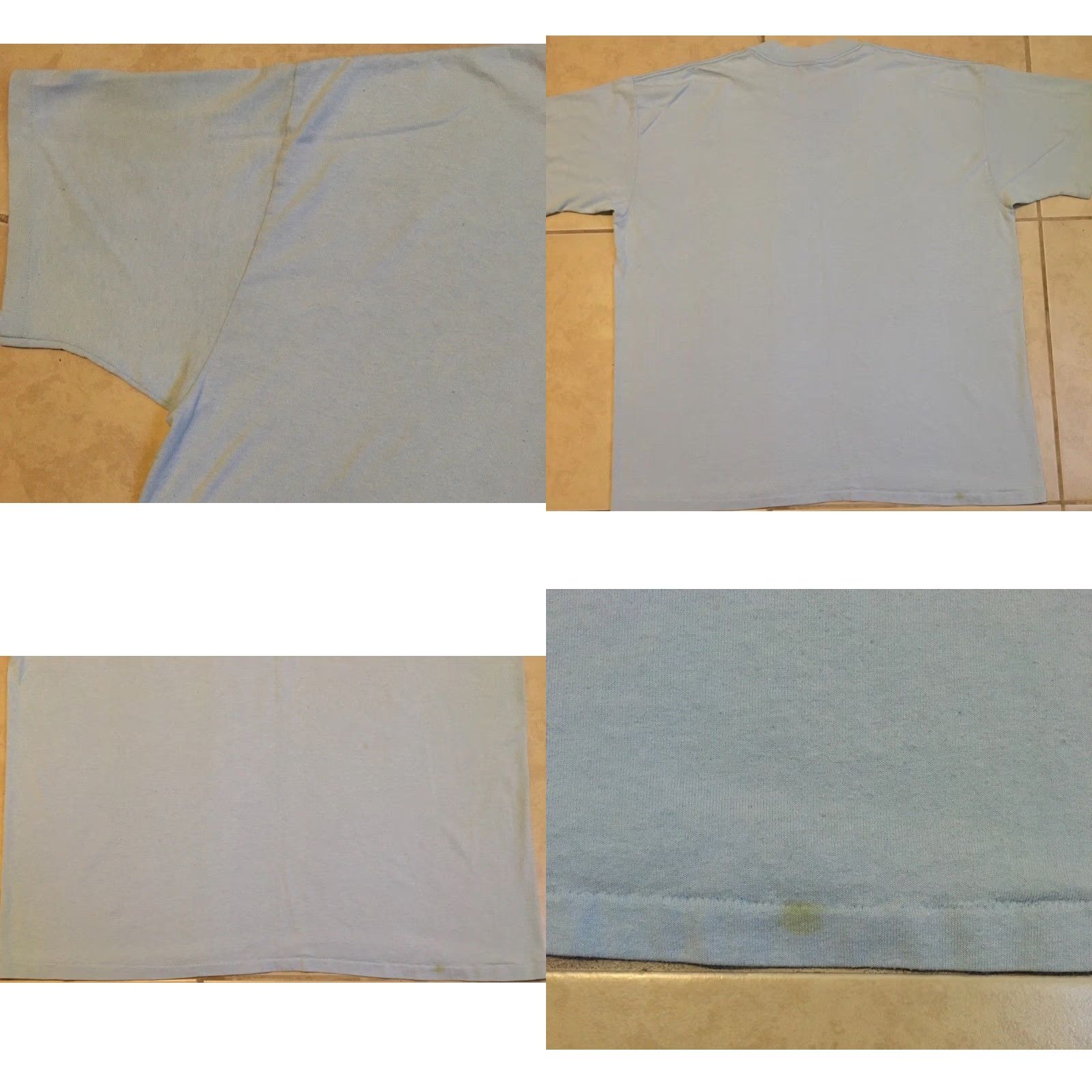 Vintage VINTAGE Alameda County Juvenile Hall Faded Inmate Shirt 3XL Blue Distressed 90s Grunge Prisoner USA Jail T-Shirt Mens Size US XXL / EU 58 / 5 - 9 Thumbnail