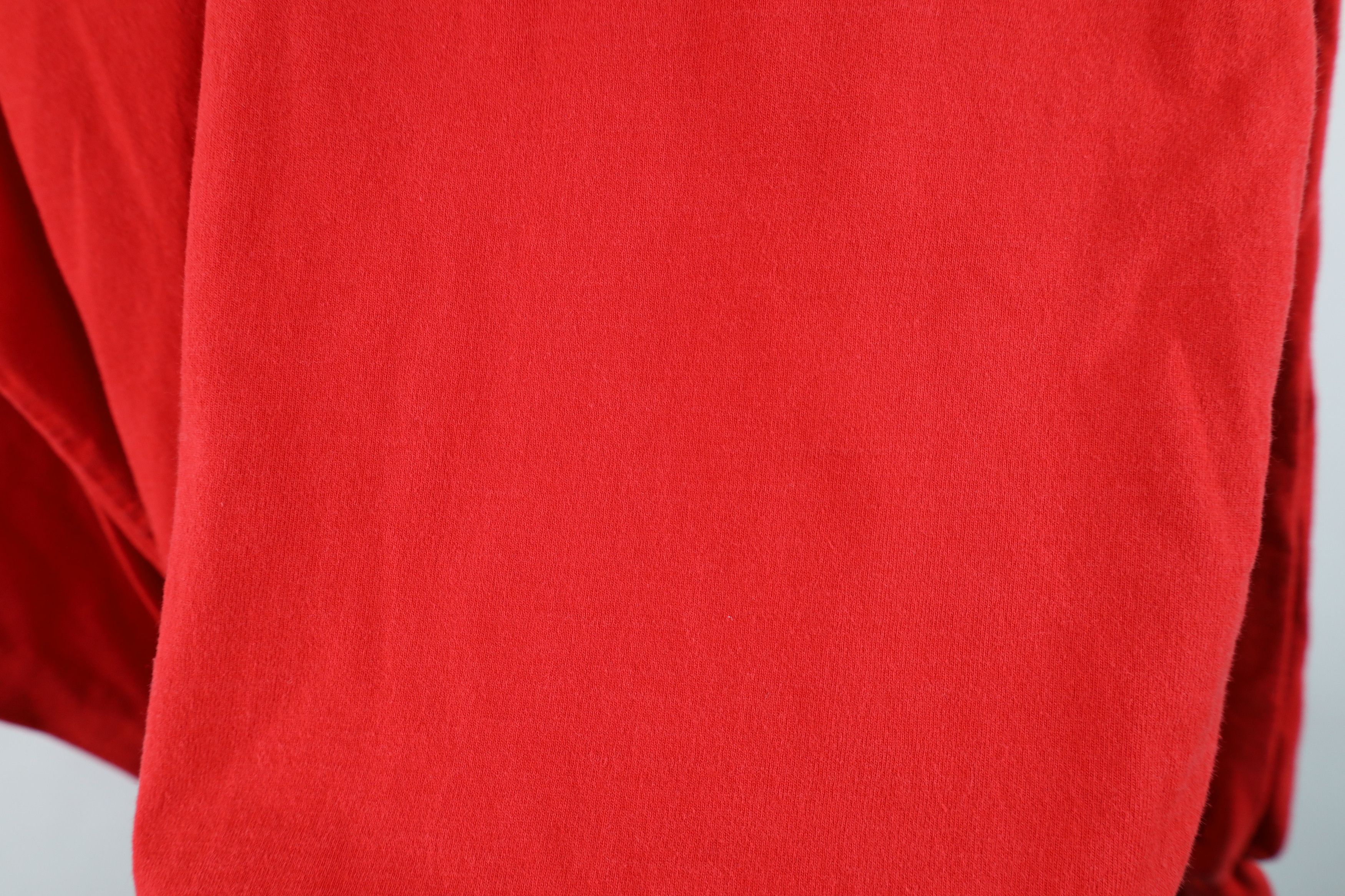 Vintage Vintage 90s Heavyweight Red Wings Hockey Long Sleeve Polo Size US XL / EU 56 / 4 - 6 Thumbnail