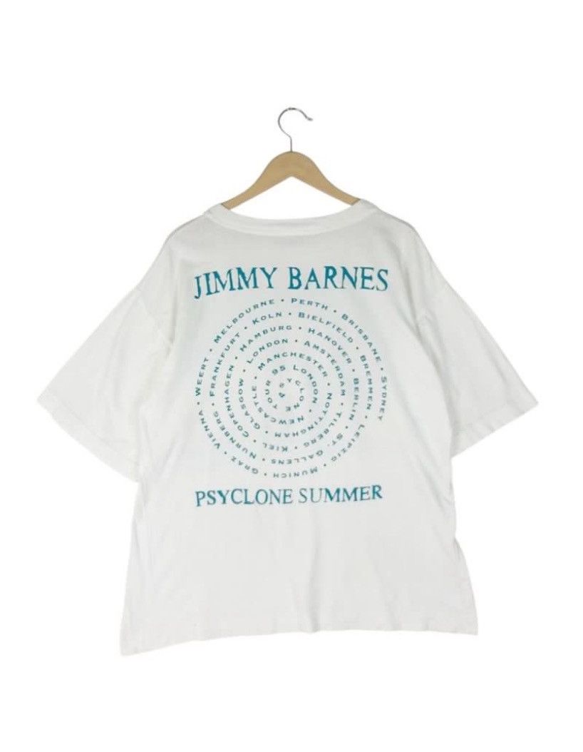 Band Tees × Vintage Vintage 90s Jimmy Barnes Psyclone Summer 95 Europe Concert T Size US XL / EU 56 / 4 - 2 Thumbnail