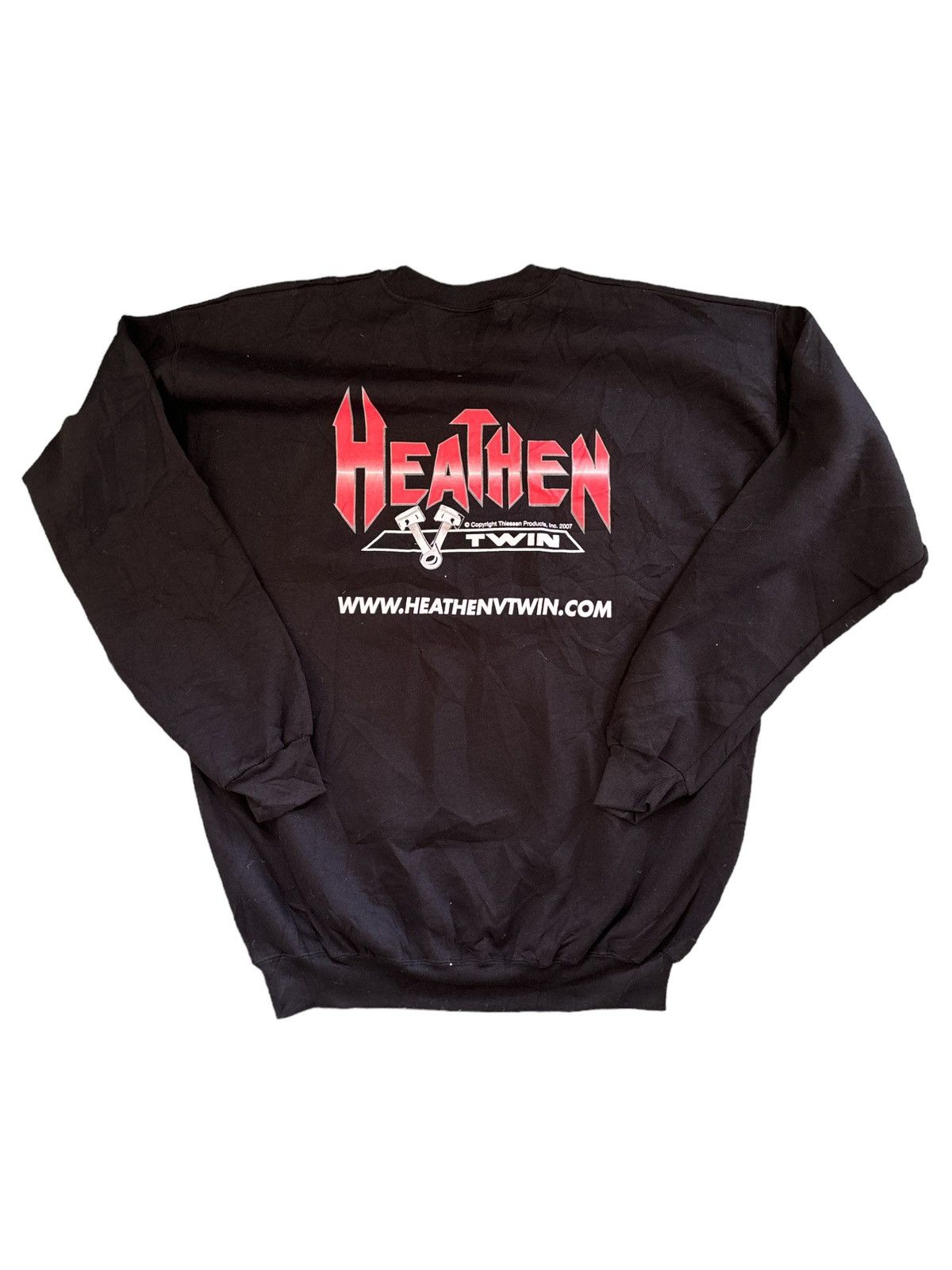 Gildan × Vintage Vintage boxy fit “heathens” crewneck Size US XL / EU 56 / 4 - 2 Thumbnail