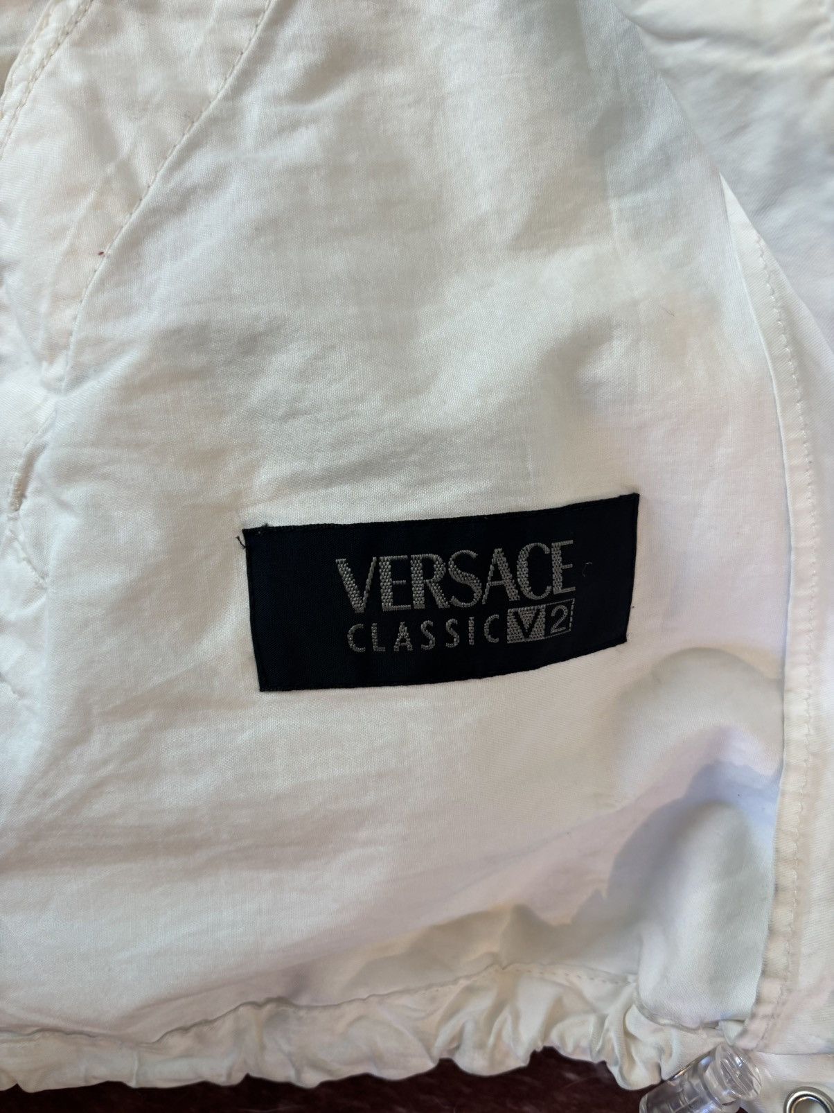 Versace Vintage Versace Sports Wind Breaker Size US L / EU 52-54 / 3 - 9 Thumbnail
