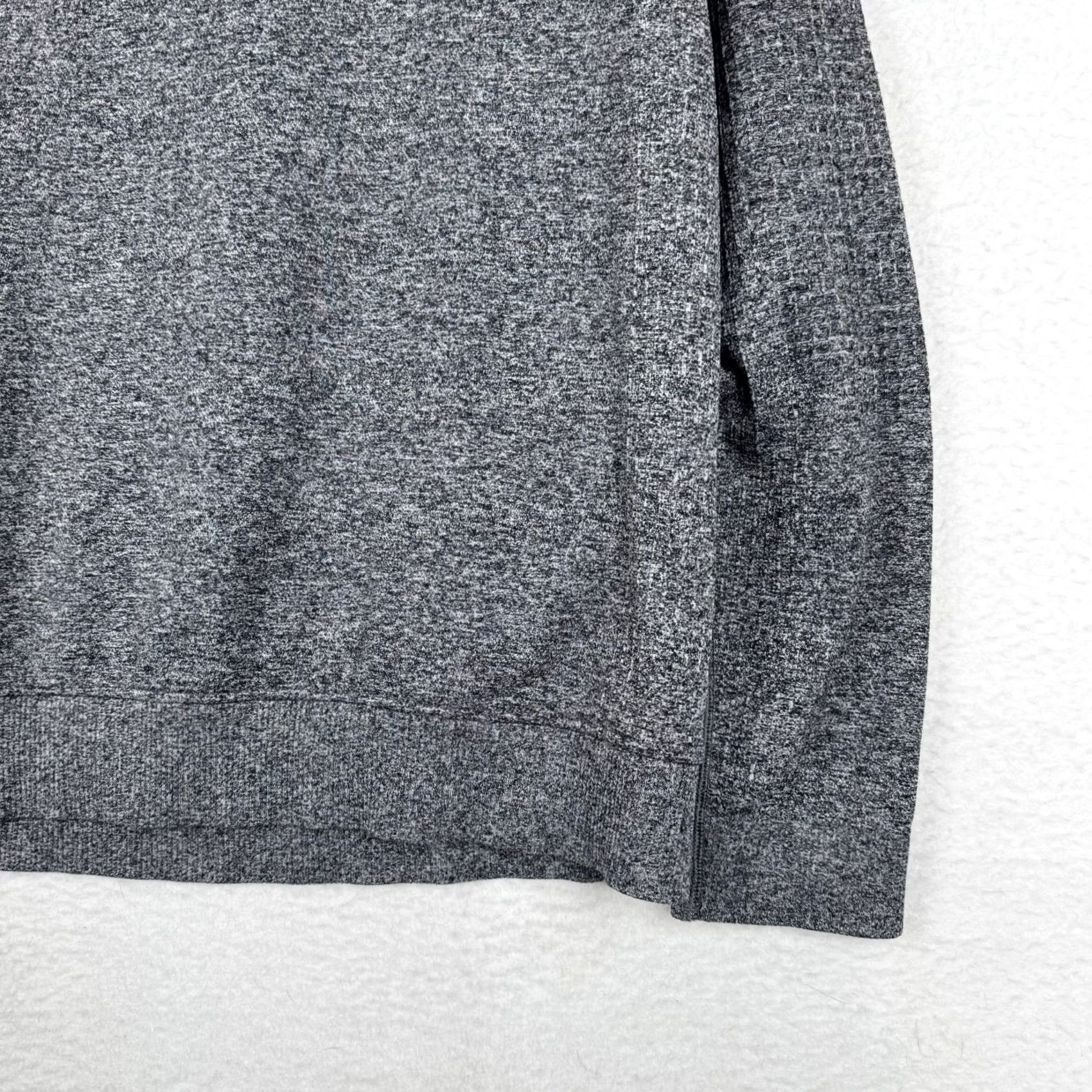 Lululemon Lululemon Engineered Warmth Mens M Gray Merino Wool Pullover Sweatshirt Crew Neck Knit Logo Sweatshirt Regular Fit Size US M / EU 48-50 / 2 - 3 Thumbnail