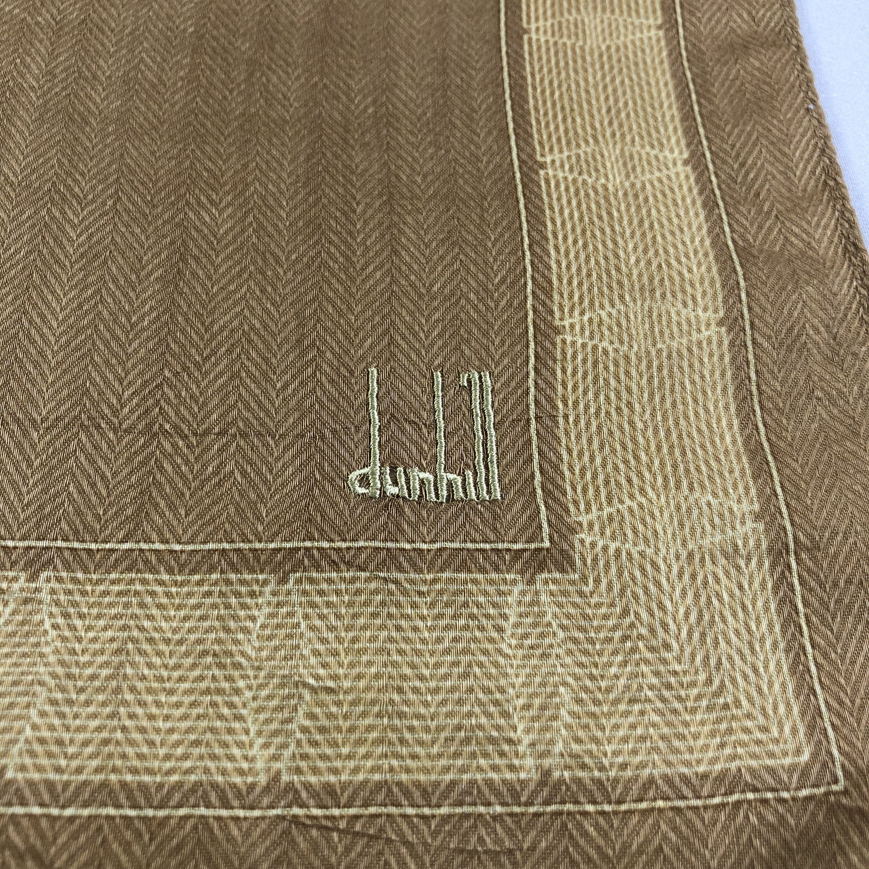 Alfred Dunhill × Vintage Dunhill Handkerchief Neckerchief Bandana H2052 Size ONE SIZE - 4 Thumbnail