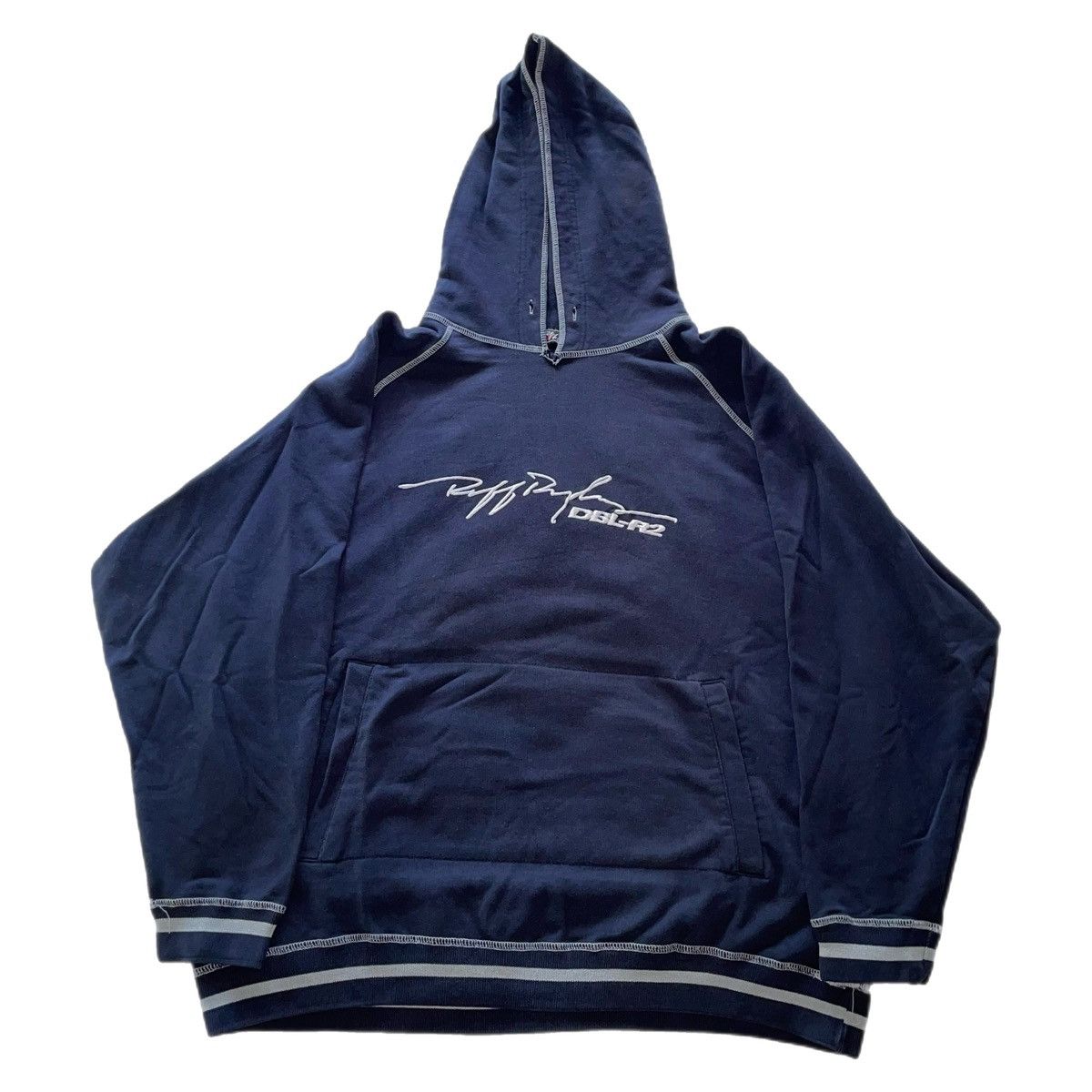 image of Ruff Ryders Dmx 88 Hoodie in Navy, Men's (Size XL)