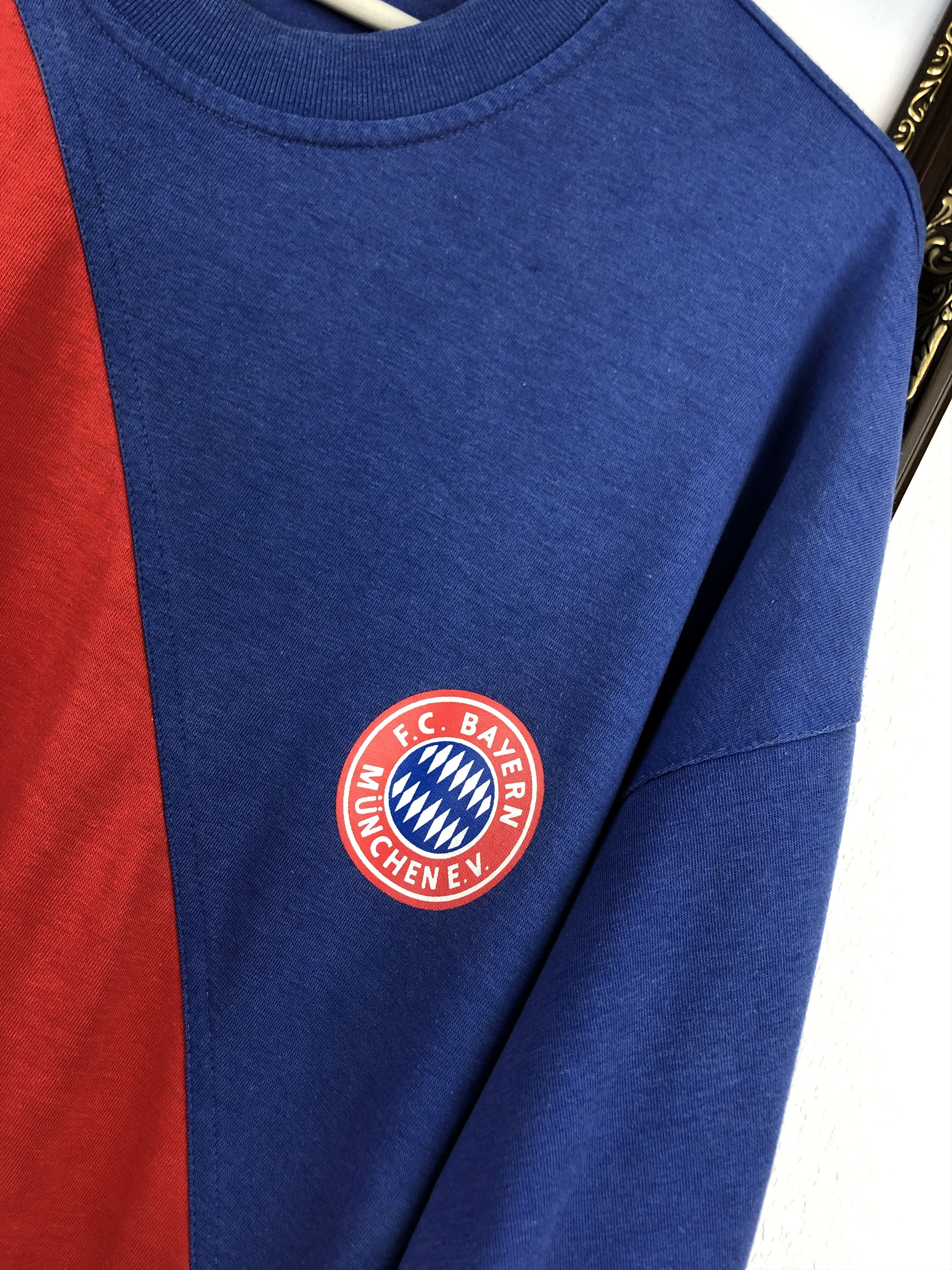 Adidas Vintage 90's Bayern Munich Football Shirt Soccer Jersey Size US XL / EU 56 / 4 - 6 Thumbnail