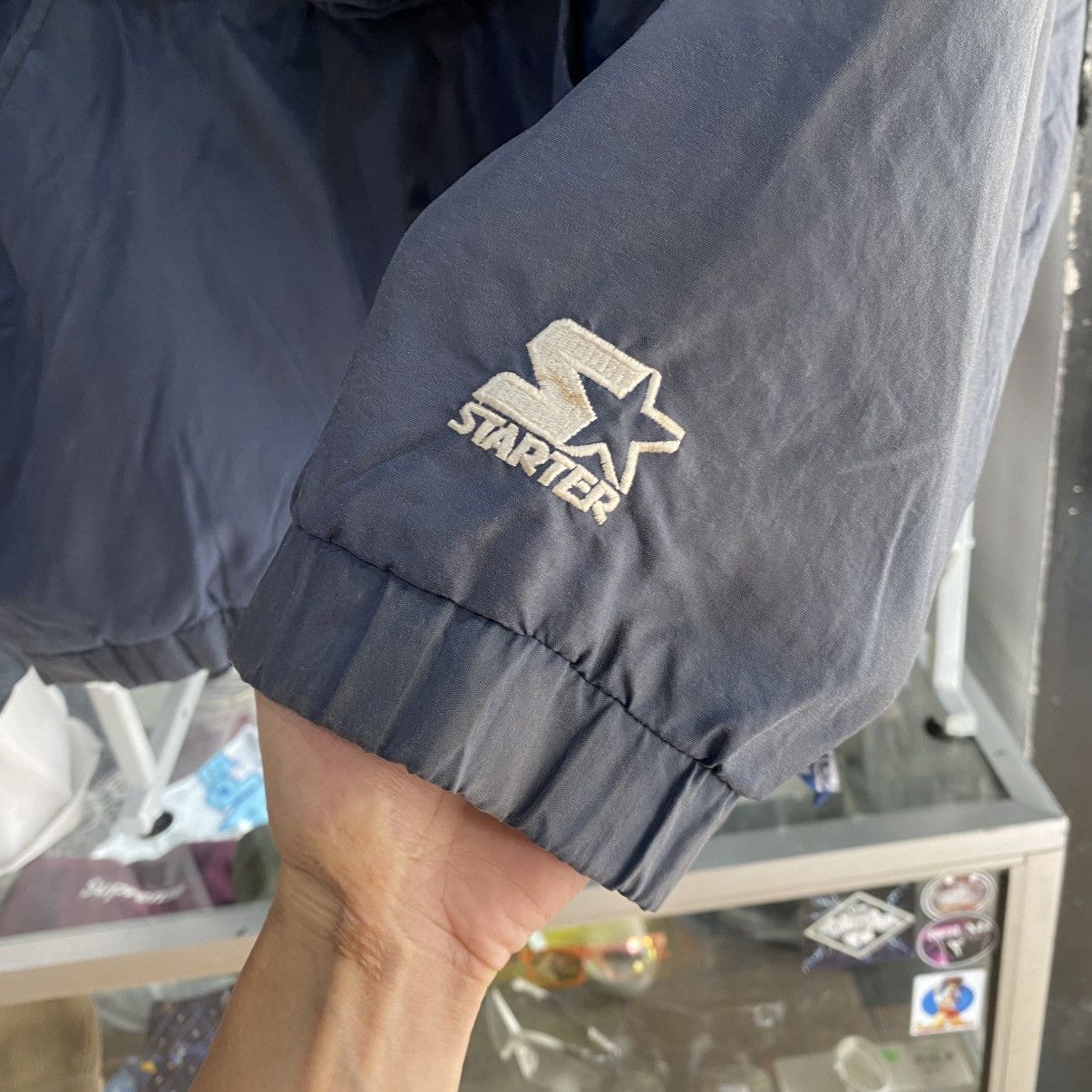 NFL × Starter × Vintage Vintage Dallas Cowboys Oversized Jacket Bombers Hoodies Size US M / EU 48-50 / 2 - 5 Thumbnail