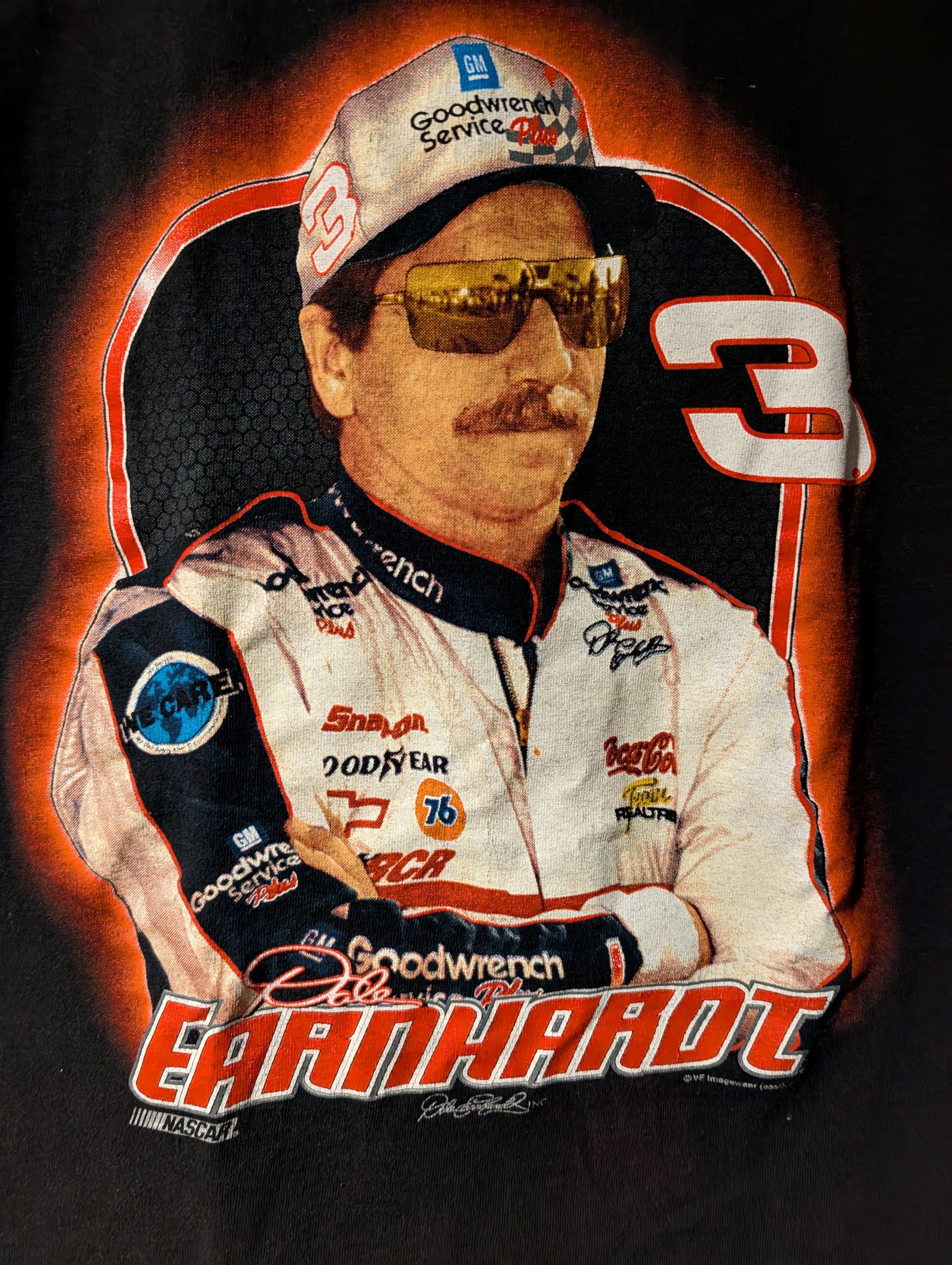 NASCAR Vintage 90s Dale Earnhardt Racing Kids Large T-Shirt Size US L / EU 52-54 / 3 - 2 Thumbnail