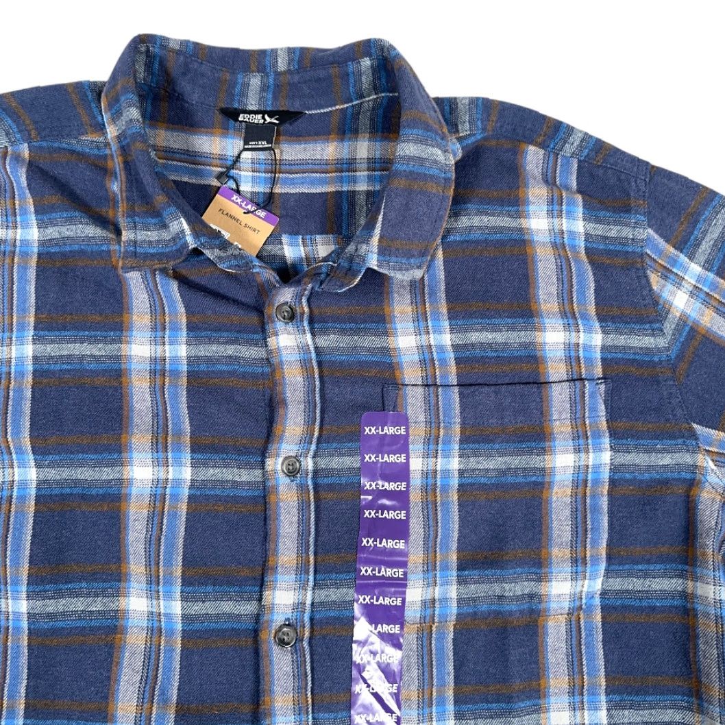 Eddie Bauer Eddie Bauer Shirt 2XL Blue Plaid Flannel Cotton Outdoor Canyon Workwear Womens? Size US XXL / EU 58 / 5 - 2 Thumbnail