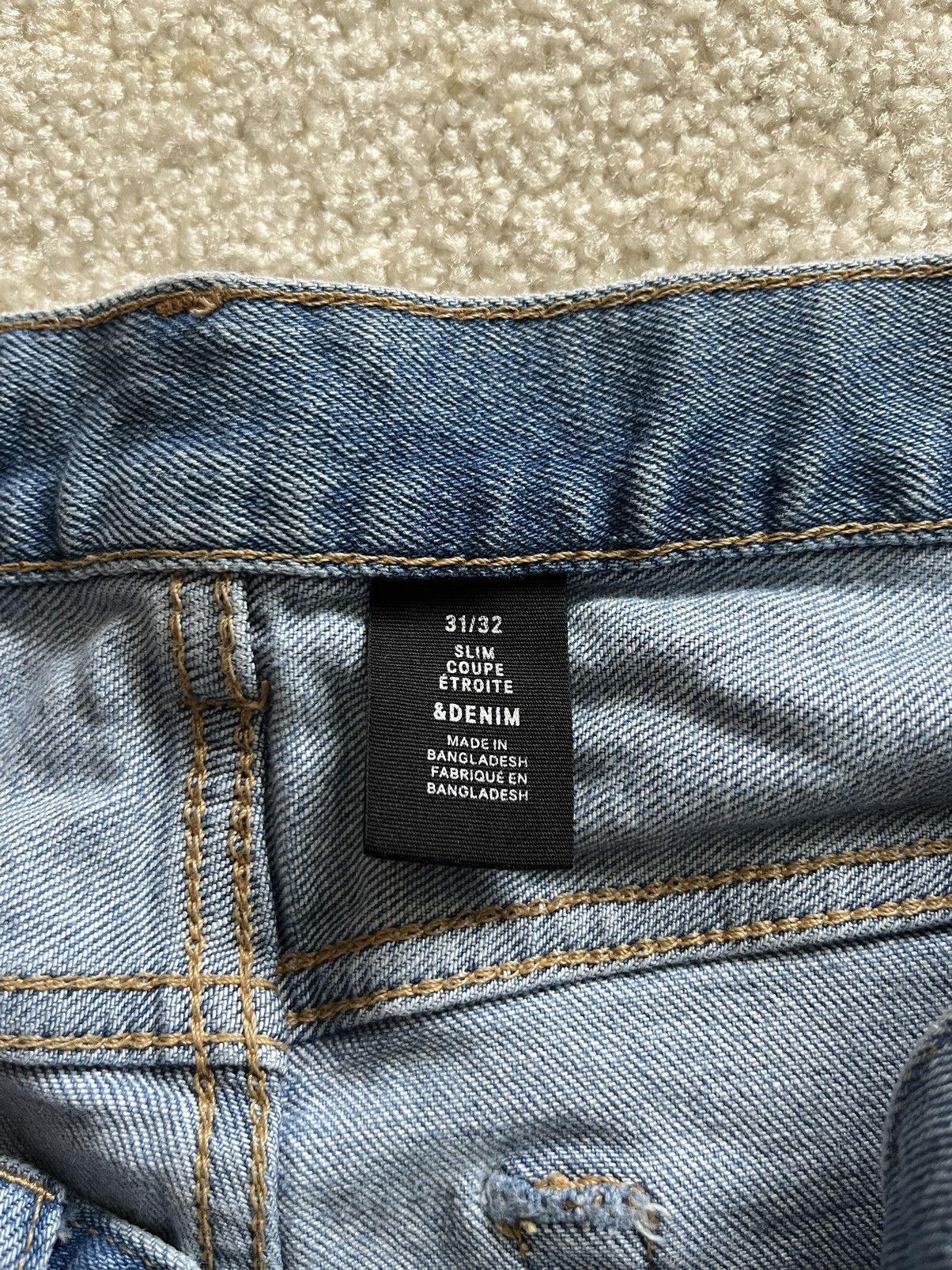 H&M H&M Slim Fit Jeans Size US 31 - 3 Thumbnail