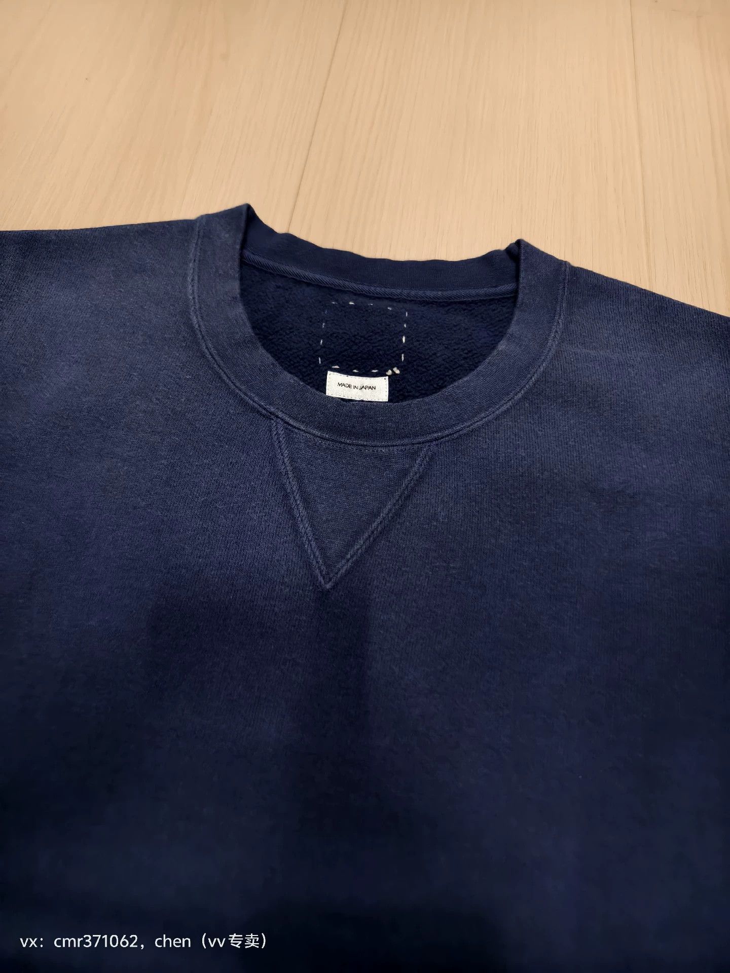 Visvim VISVIM 24AW JUMBO SB SWEAT L/S Motors Clue Navy Size US M / EU 48-50 / 2 - 2 Thumbnail