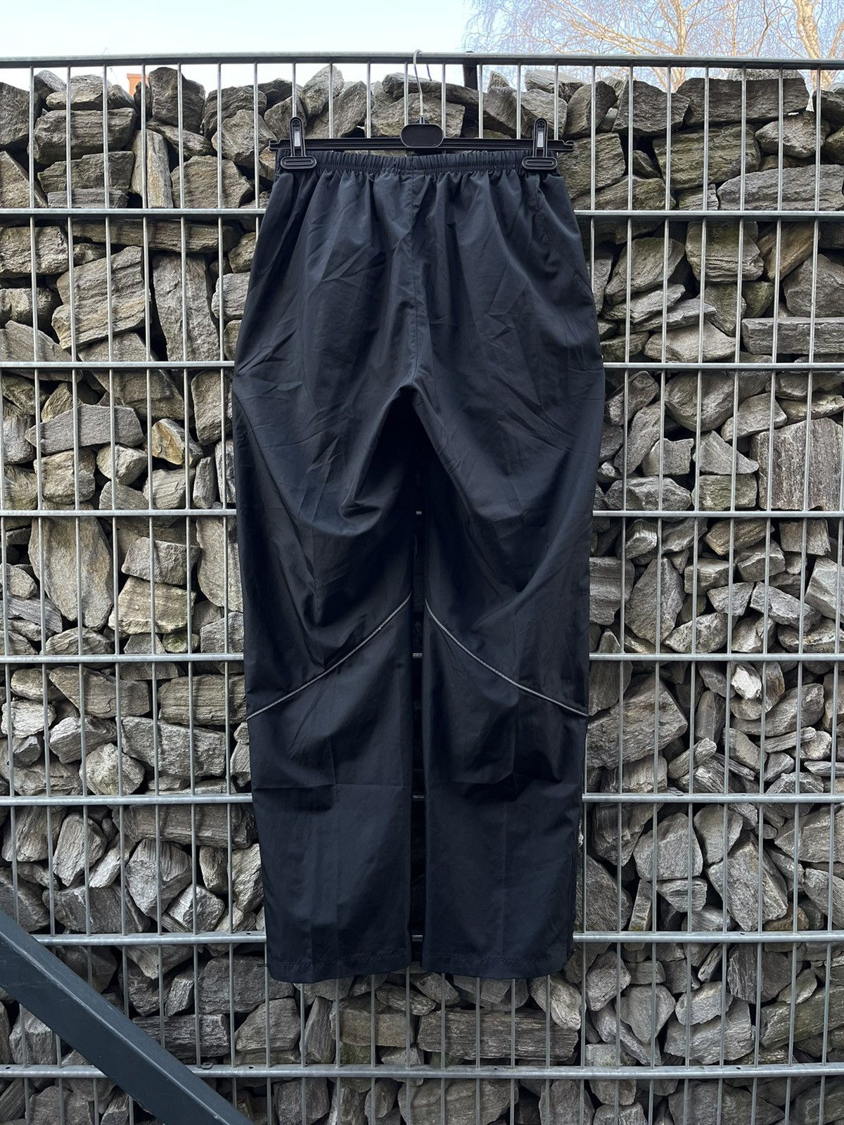Nike × Vintage Nike Vintage Track Baggy Y2K Nylon Parachute Joggers Pants Size US 34 / EU 50 - 6 Thumbnail