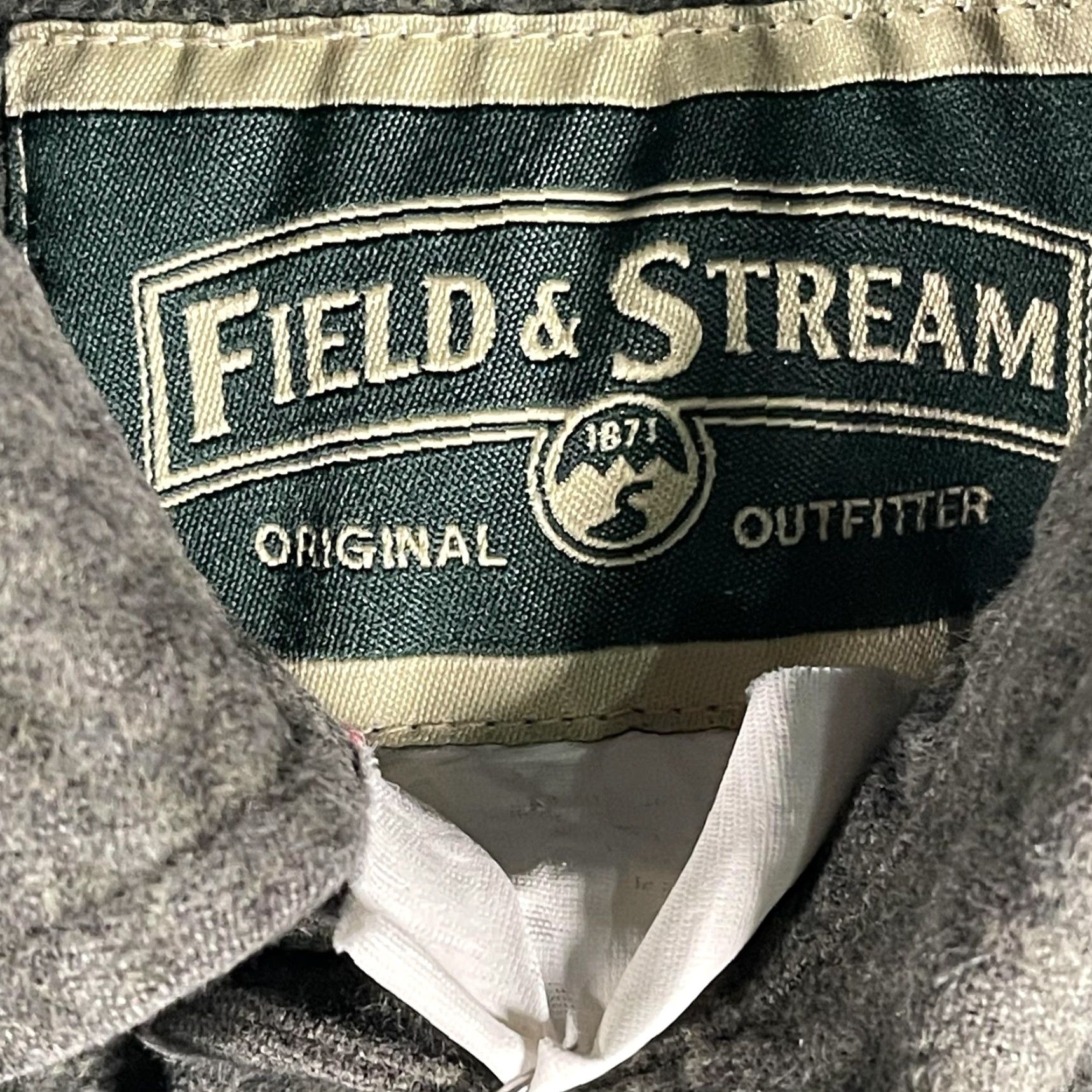 Vintage Field & Stream Shirt Mens Small Green Flannel Button Front Long Sleeve Two Pocket Outdoors Size US S / EU 44-46 / 1 - 5 Thumbnail