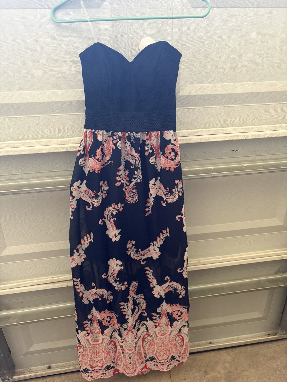 Other Floral Strapless Dress Size S / US 4 / IT 40 - 1 Thumbnail