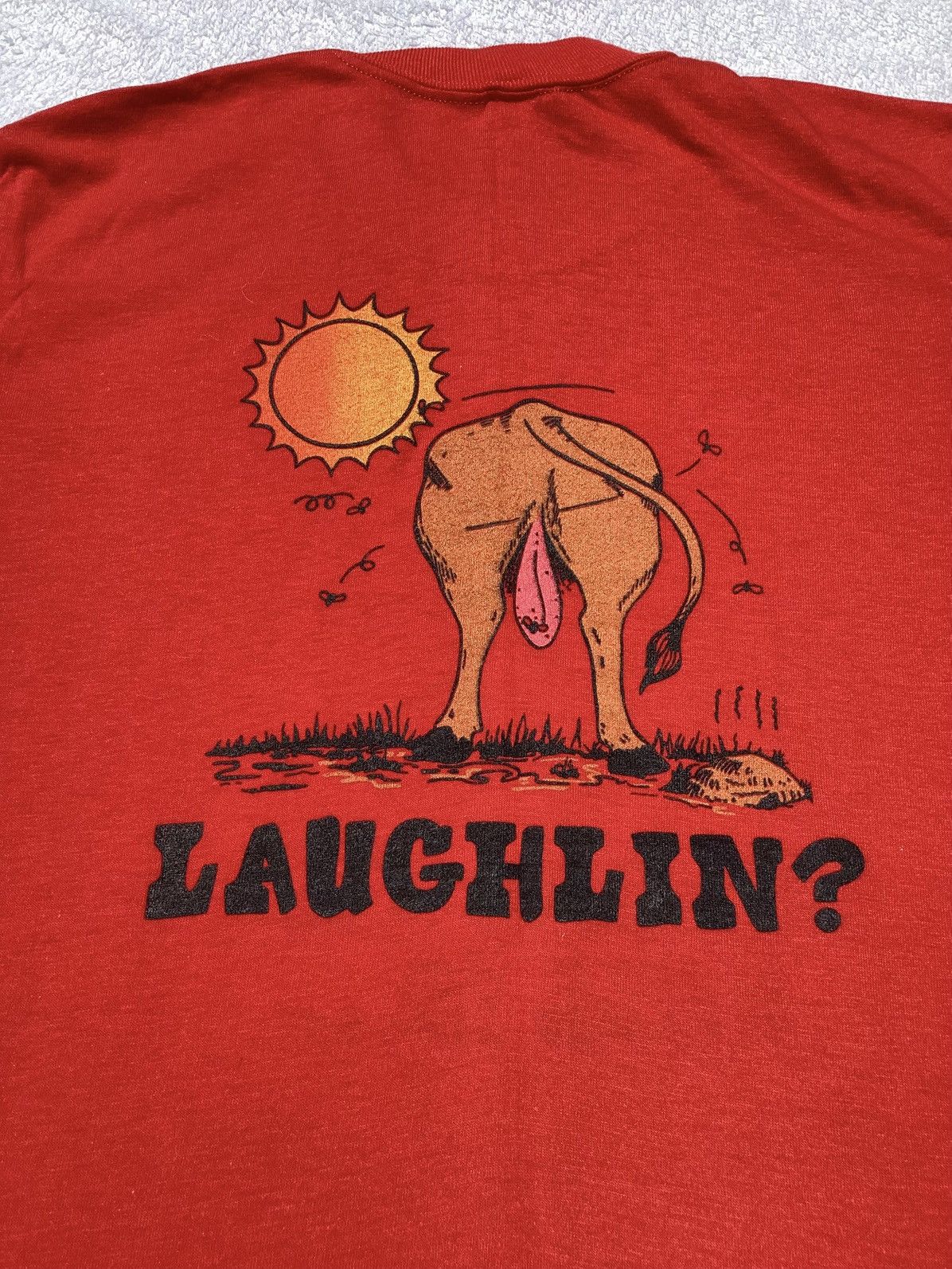 Vintage 80s where the hell is Laughlin Nevada single stitch Vtg Tee Size US M / EU 48-50 / 2 - 3 Thumbnail