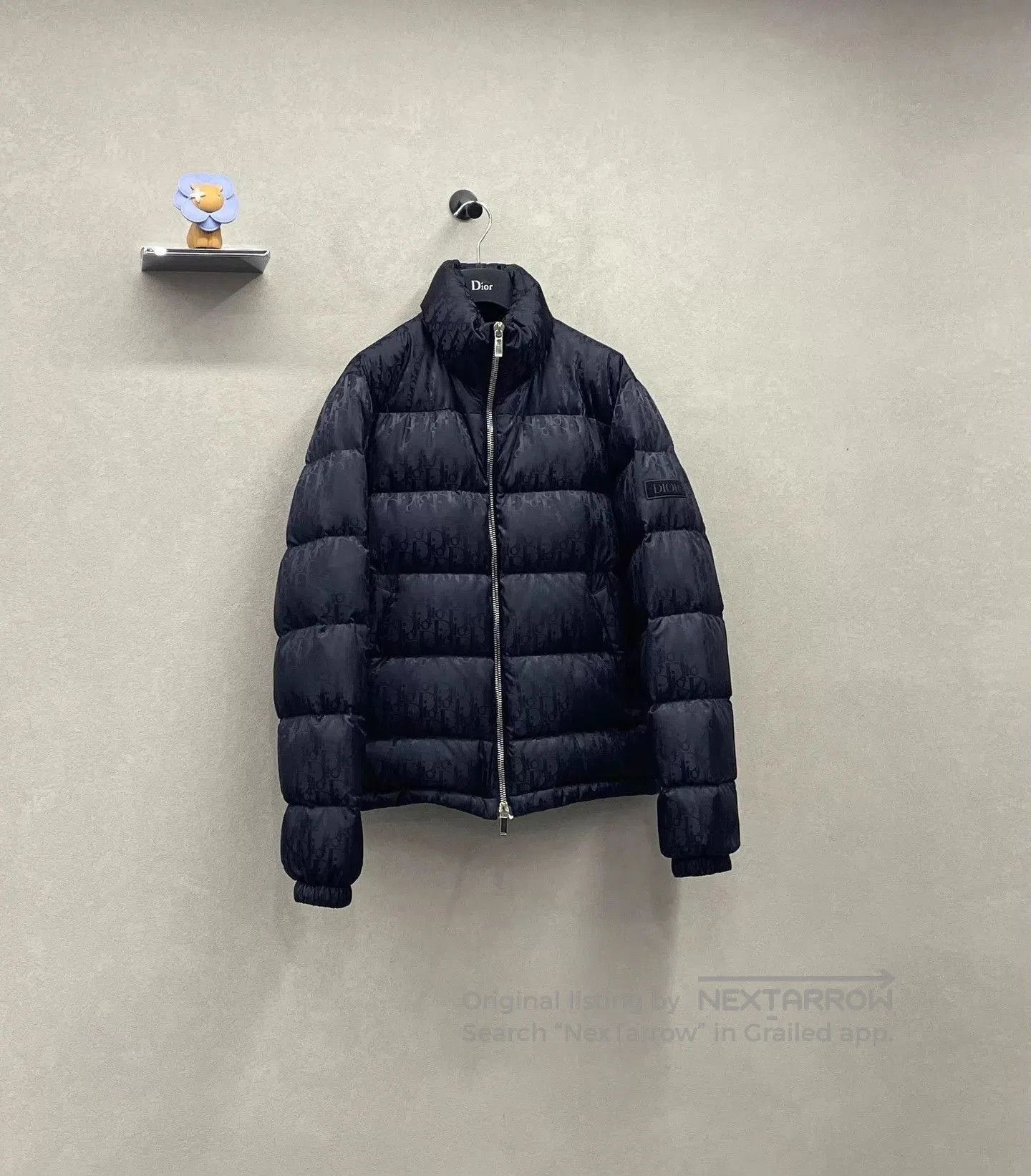Dior Black Quilted Puffer Jacket with High Collar. Size US S / EU 44-46 / 1 - 3 Thumbnail