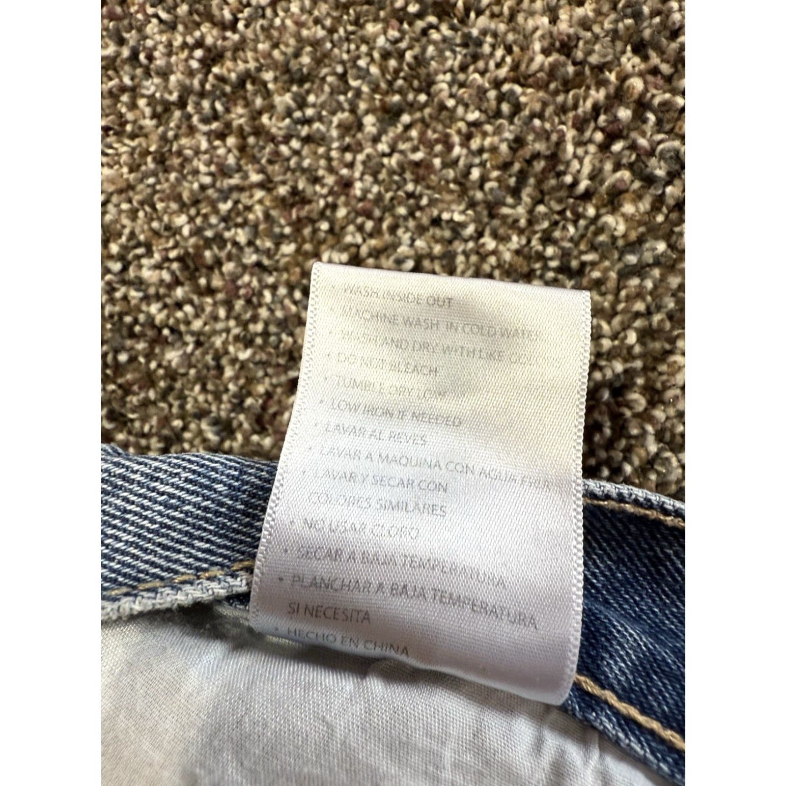Vintage Kancan Jeans Women's Jeans Size 9 Blue Denim 9/28 Straight Destroyed Distressed Size 30" / US 8 / IT 44 - 4 Thumbnail