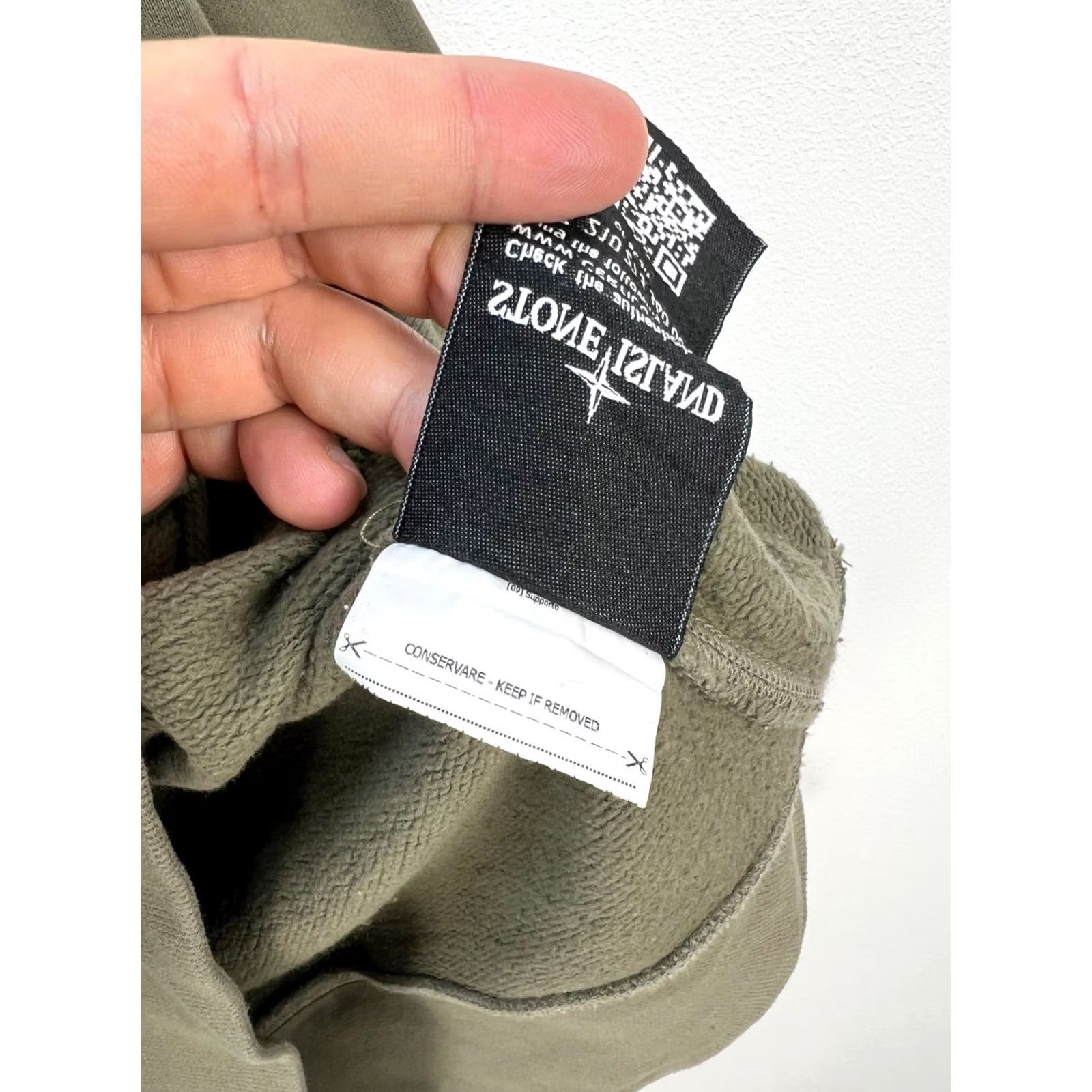 Stone Island Stone Island Sweatshirt Khaki Mens Crewneck Pullover Casual Top Size S Logo Knit Long Sleeve Cotton Regular Fit Size US S / EU 44-46 / 1 - 6 Thumbnail