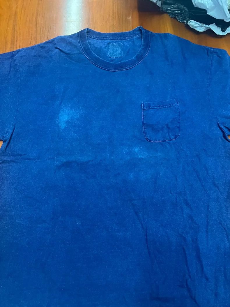 Visvim Visvim Jumbo Tee Short Sleeve in Blue Size US M / EU 48-50 / 2 - 1 Thumbnail