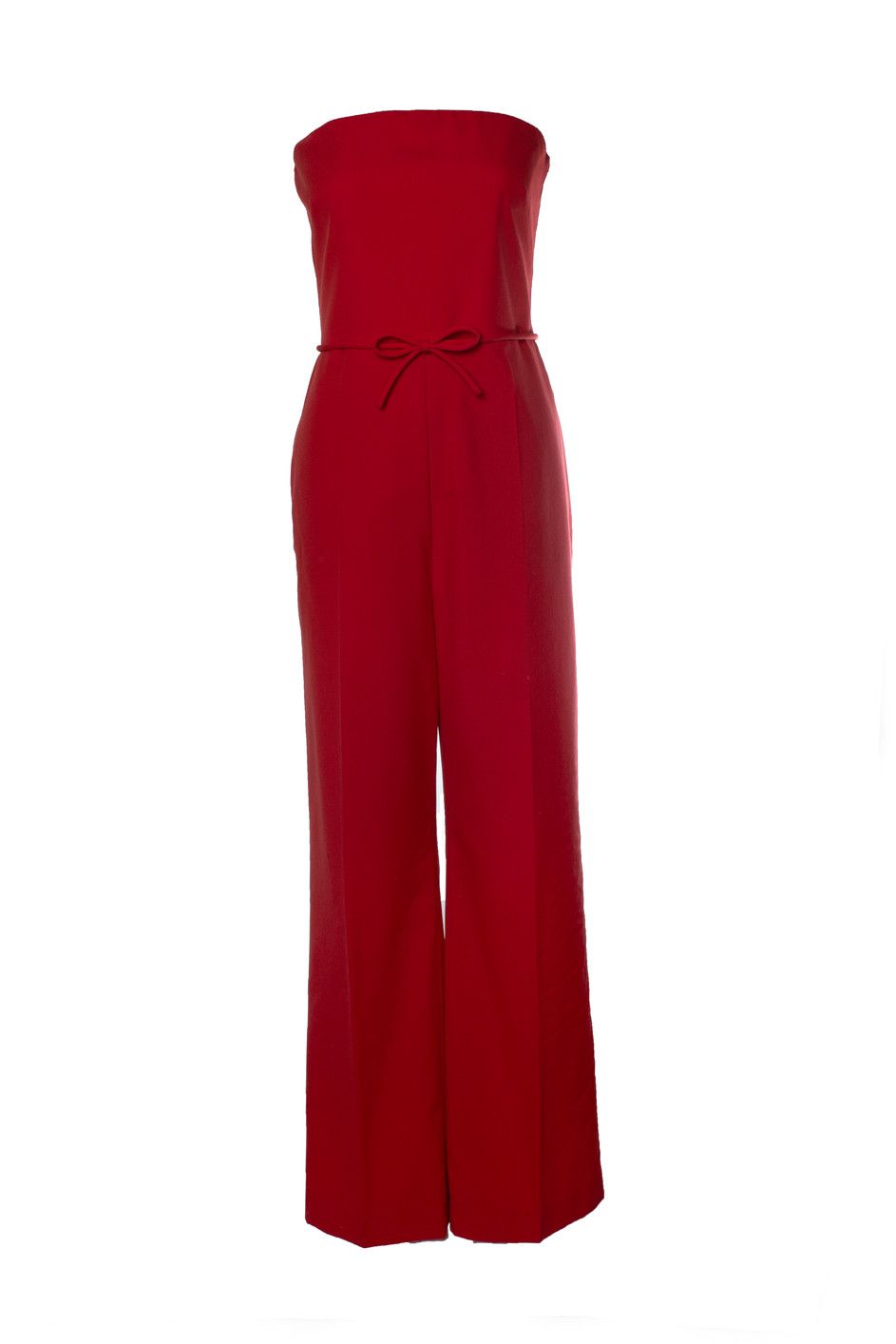 Valentino Valentino Garavani, sleeveless jumpsuit in red Size 30" / US 8 / IT 44 - 1 Thumbnail
