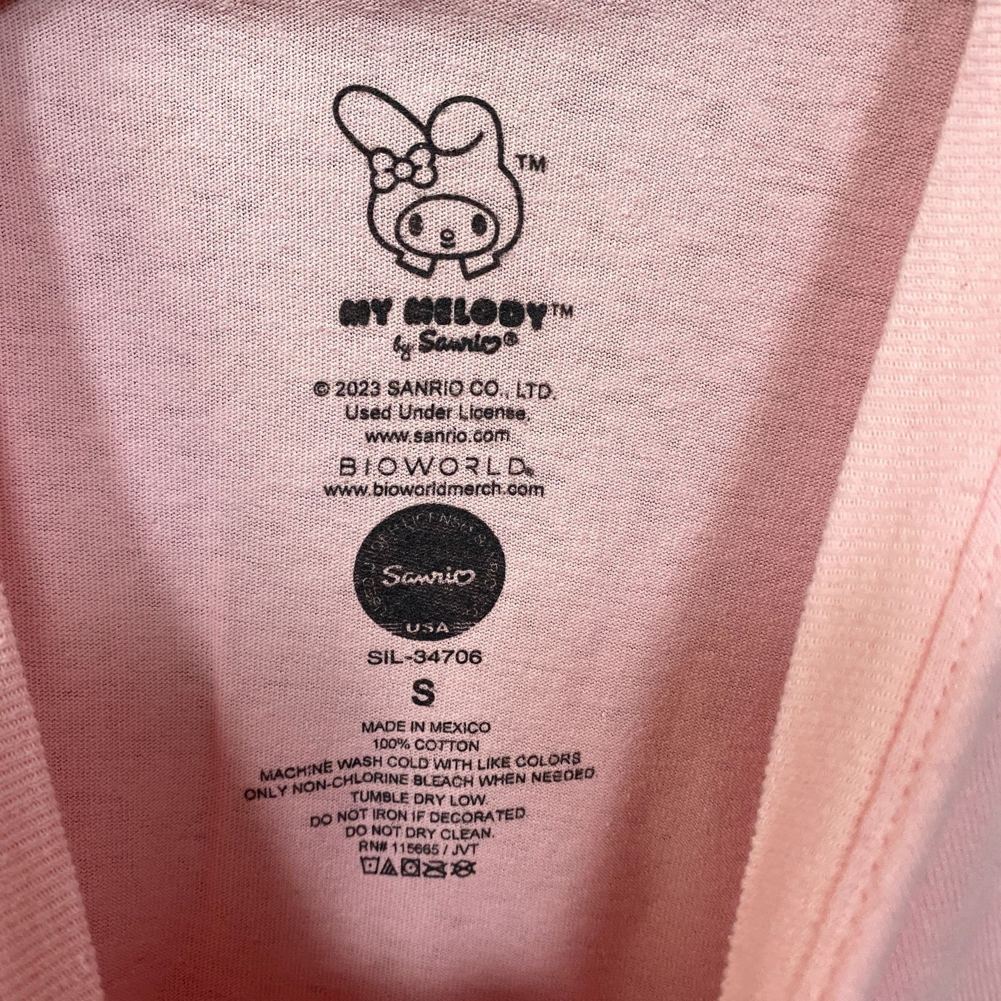 Other Sanrio My Melody Animal Friends Kawaii Crop Top Small Size S / US 4 / IT 40 - 4 Thumbnail