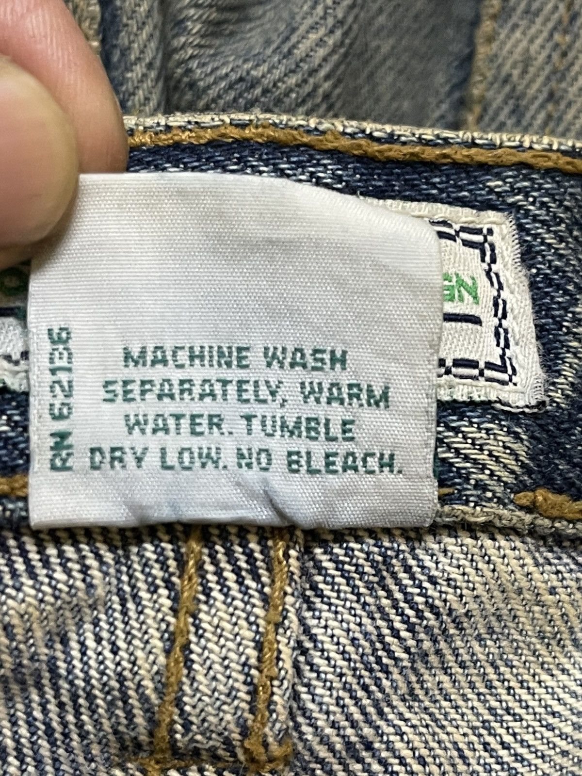 Guess Vintage Usa Guess By Georges Marciano Mud Wash Baggy Jeans Size US 36 / EU 52 - 10 Thumbnail