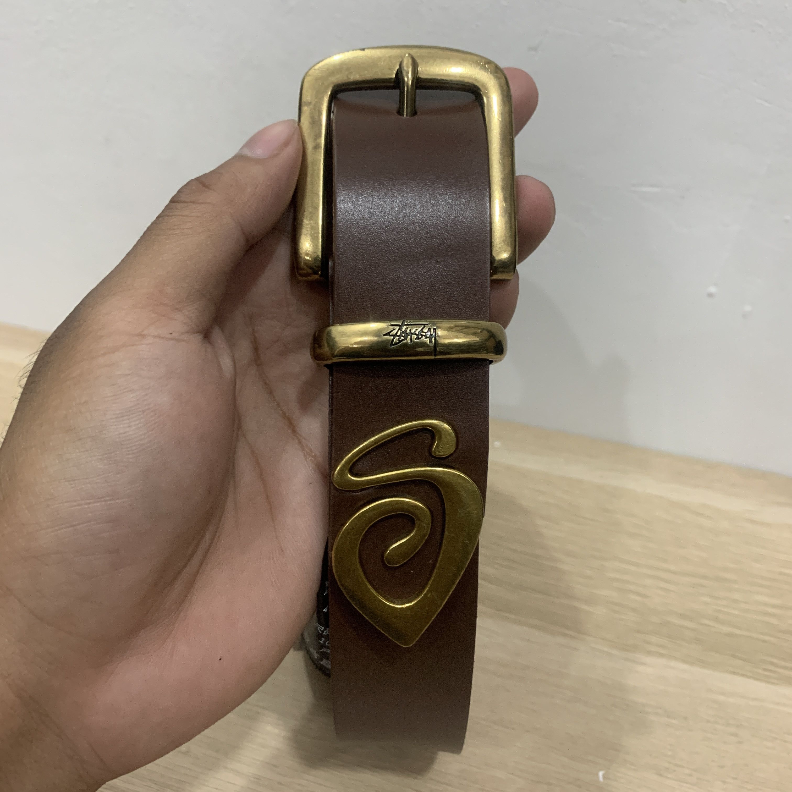 Stussy Metal s tip belt | Grailed