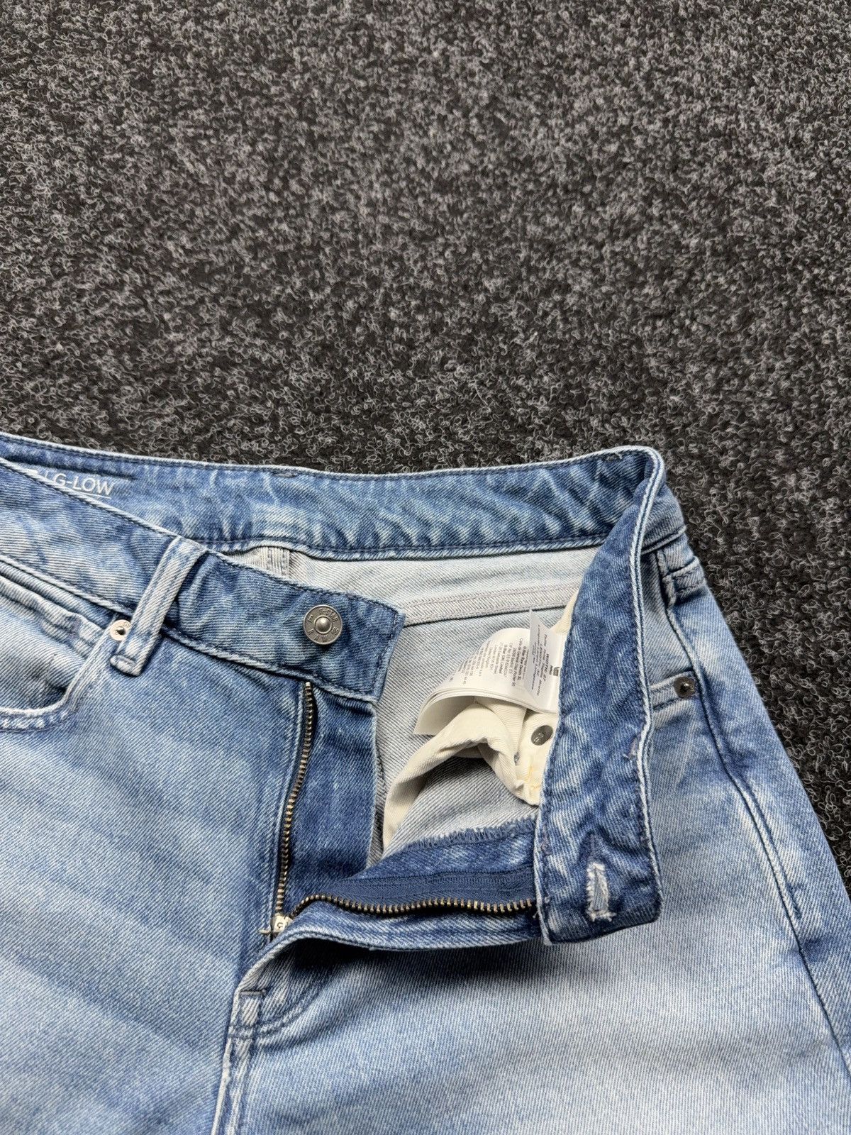 G-Star Vintage 00s G-Star RAW G-Low Bootcut Jeans Y2K Light Wash Size 27" / US 4 / IT 40 - 10 Thumbnail