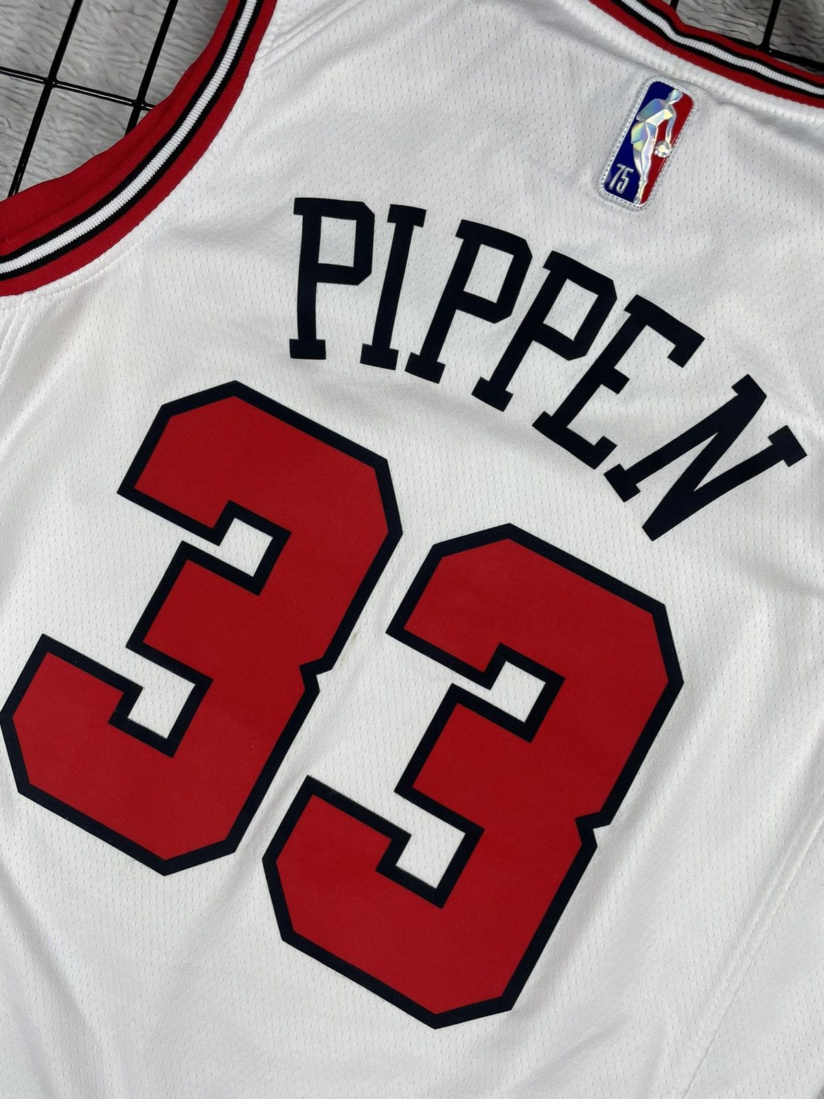 NBA × Nike × Vintage PIPPEN Vintage Chicago Bulls Nike Basketball Jersey L size Size US L / EU 52-54 / 3 - 12 Thumbnail