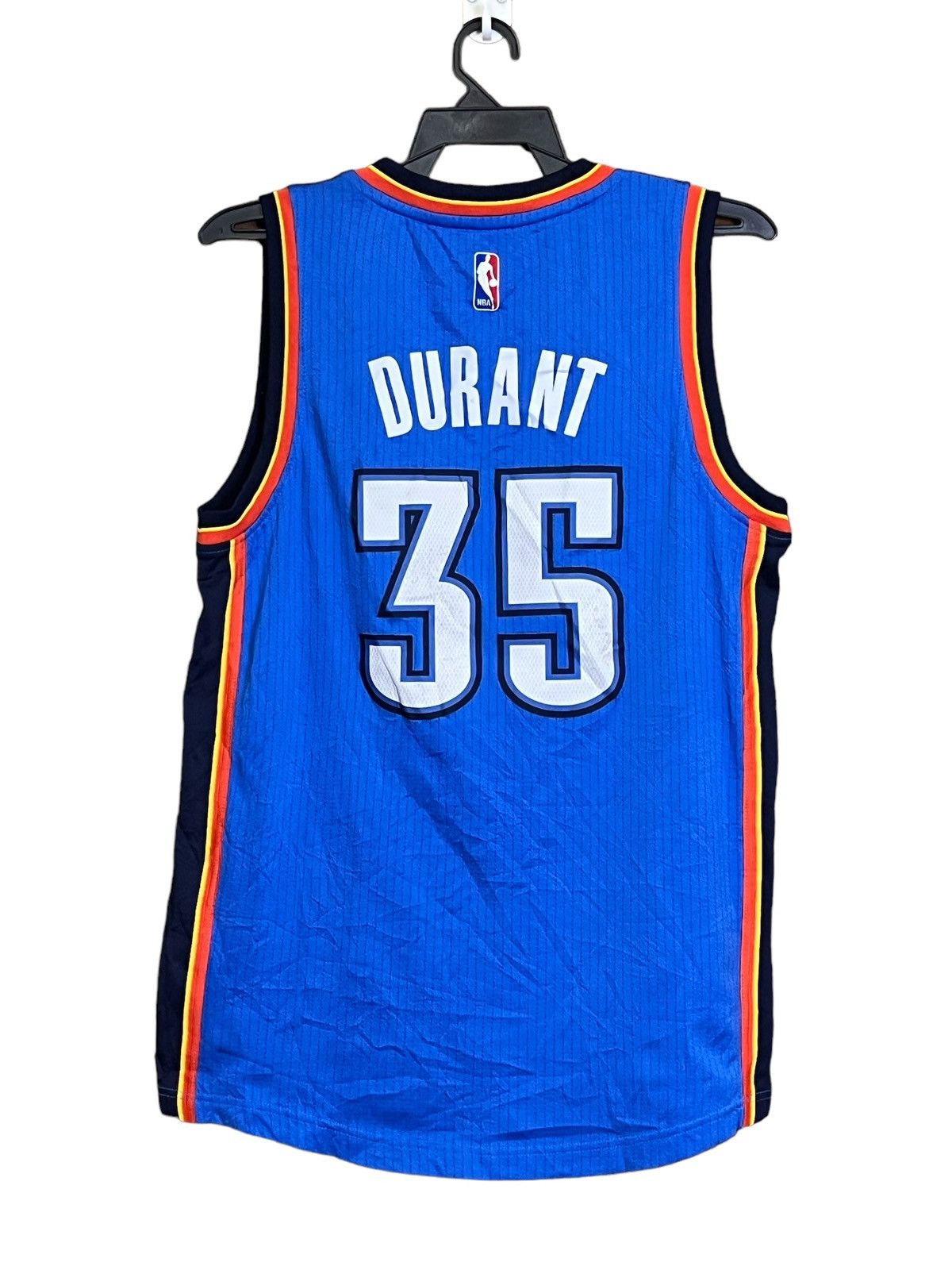 Adidas ADIDAS KEVIN DURANT #35 OKLAHOMA CITY THUNDER NBA JERSEY Size US M / EU 48-50 / 2 - 2 Thumbnail