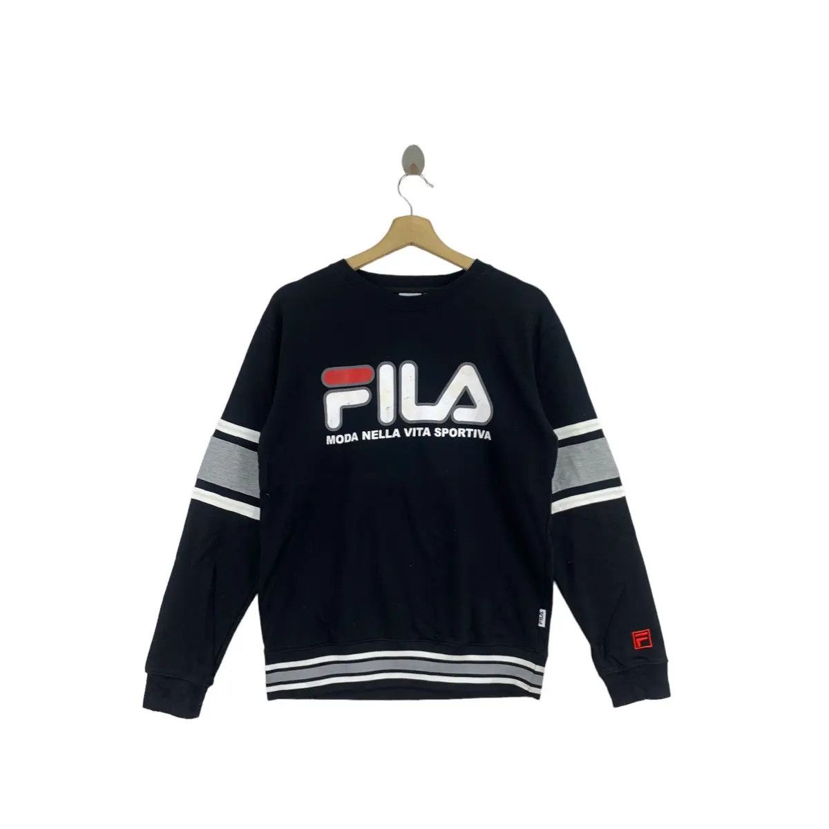 Vintage FILA MODA NELLA Vita Sportiva Italia Sweatshirt