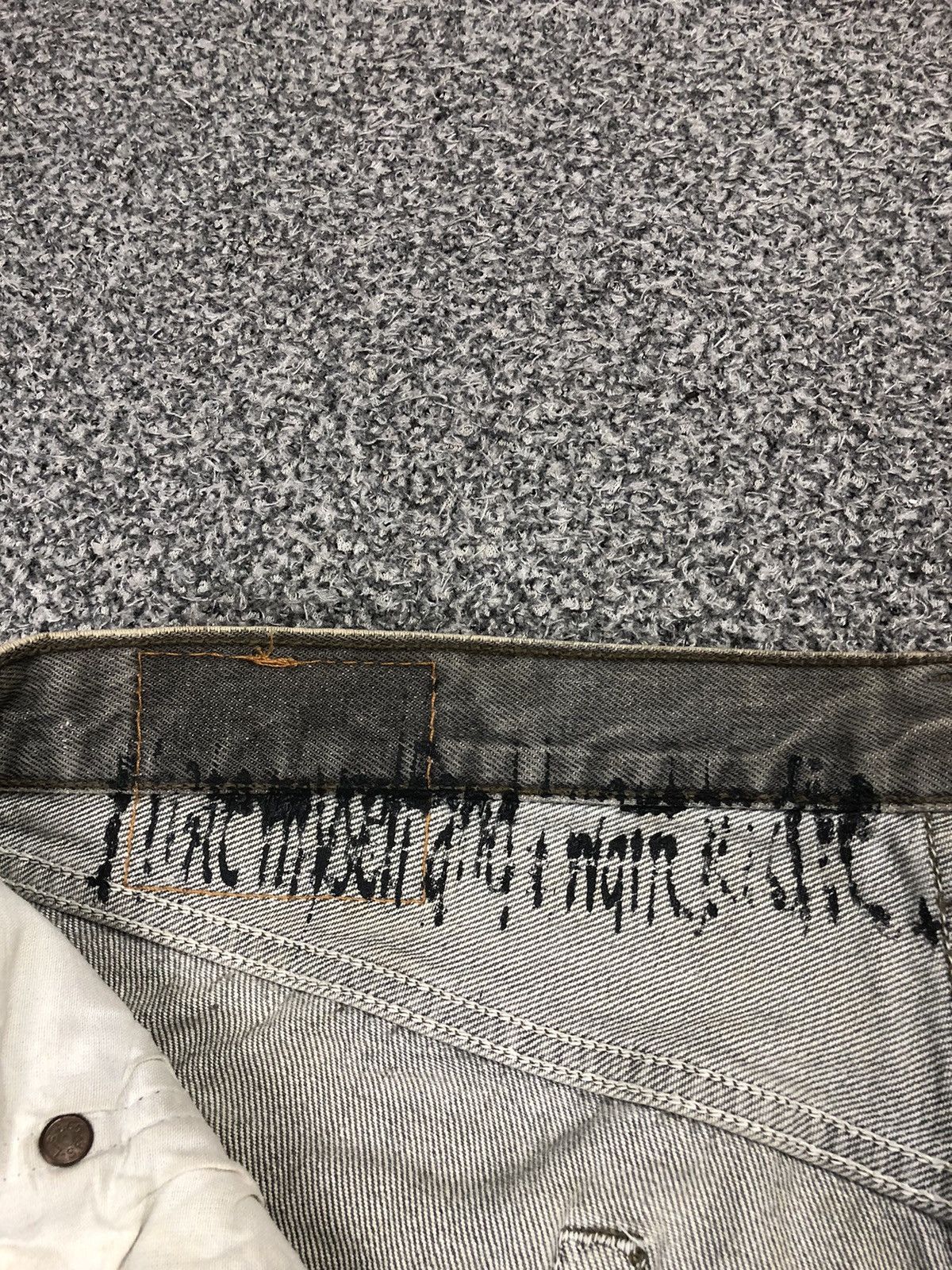 Japanese Brand × Levi's × Vintage Vintage Levis 511 Distressed Patches Kurt Cobain Style Jeans Size US 34 / EU 50 - 15 Thumbnail
