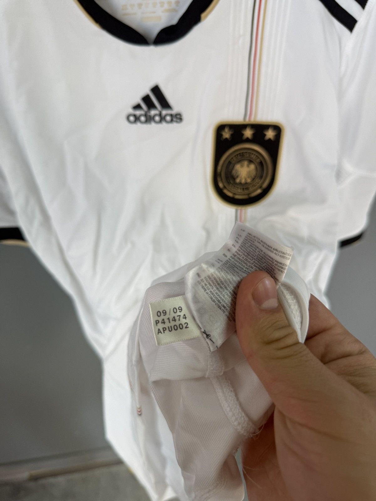 Adidas Vintage 2009 Adidas Germany Soccer Jersey Size US M / EU 48-50 / 2 - 8 Thumbnail