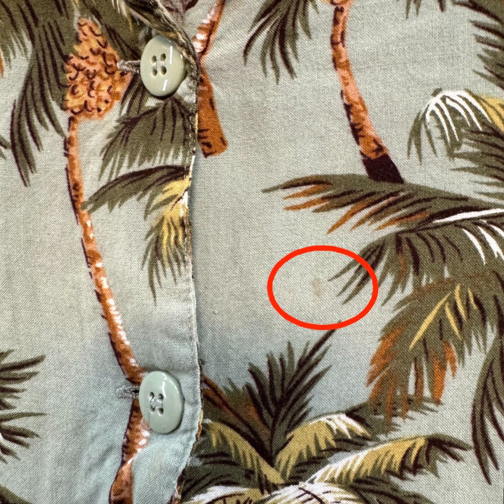 Vintage VINTAGE Robert Louis Hawaiian Button Blouse Shirt XL Womens Palm Trees Print Size XL / US 12-14 / IT 48-50 - 4 Thumbnail
