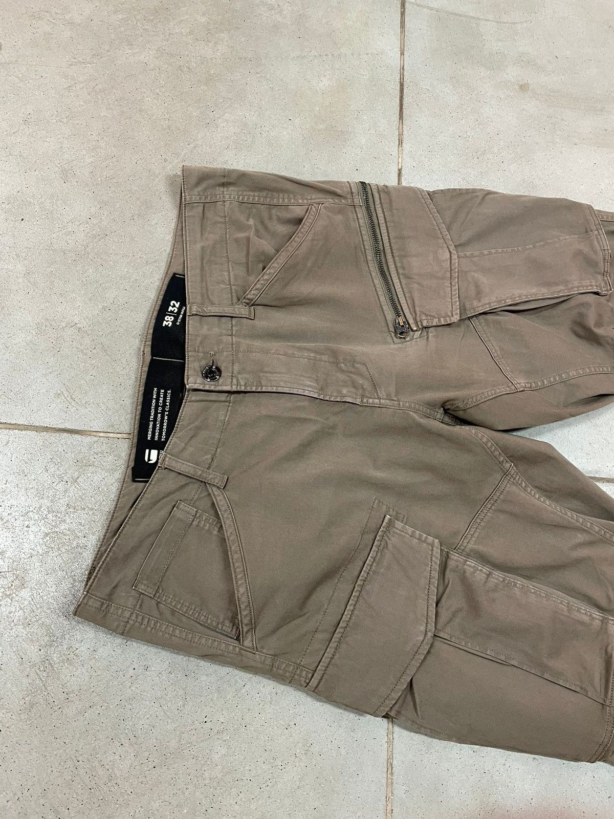 G-Star G Star Raw Tactical Cargo Pants big size US38 Size US 38 / EU 54 - 4 Thumbnail