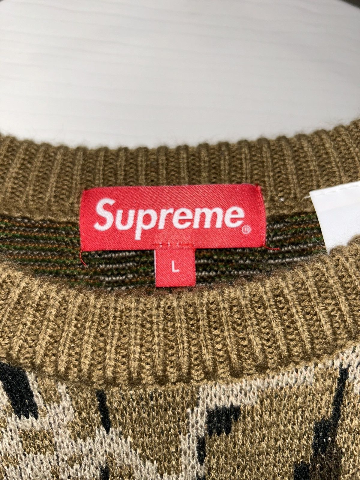 Supreme Supreme real tree camp sweater Size US L / EU 52-54 / 3 - 5 Thumbnail