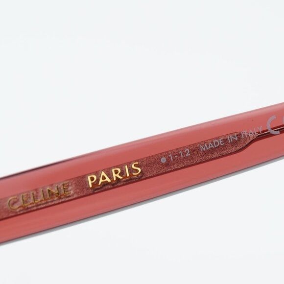 Celine Celine CL50107I 074 Eyeglasses Rose 54mm Geometric Size ONE SIZE - 4 Thumbnail