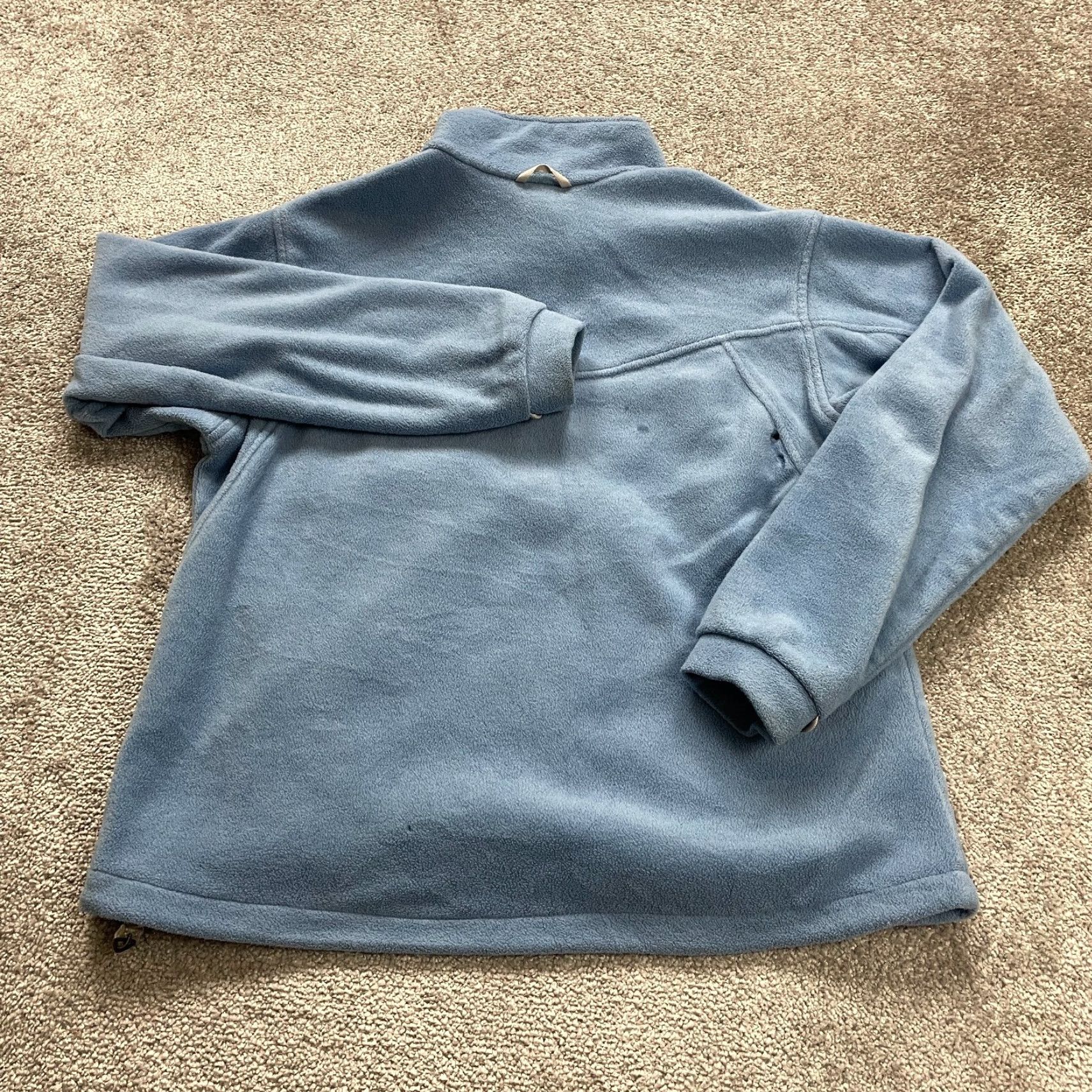 Vintage Columbia Vertex Interchange Core Fleece Jacket Womens XL Blue Full Zip Outdoor Jacket Size XL / US 12-14 / IT 48-50 - 2 Thumbnail