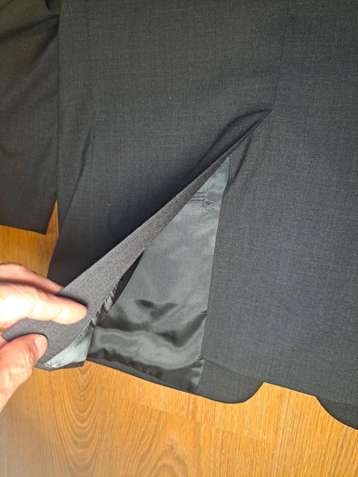 Jos. A. Bank Jos A Bank 2 Piece Suit Mens 42R 30x29 Gray 100% Virgin Wool Size 42R - 9 Thumbnail
