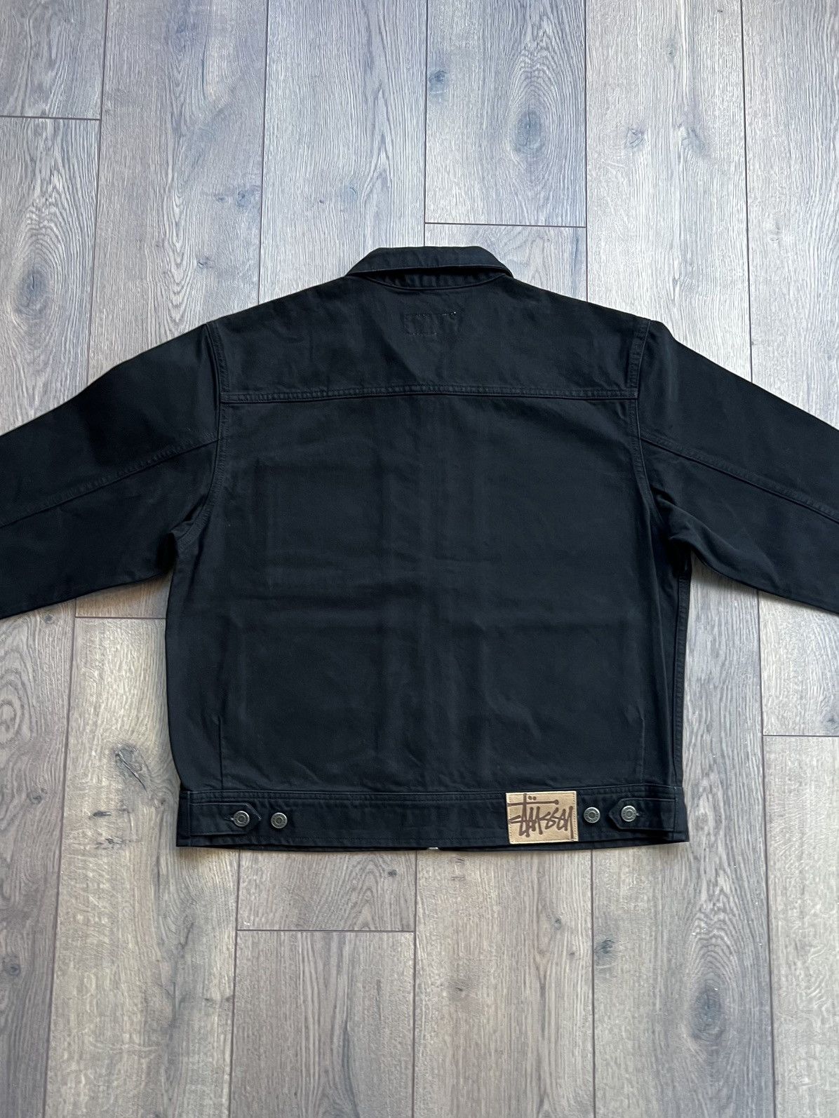 Stussy Stussy Denim Work Jacket “Black” Medium Size US M / EU 48-50 / 2 - 5 Thumbnail