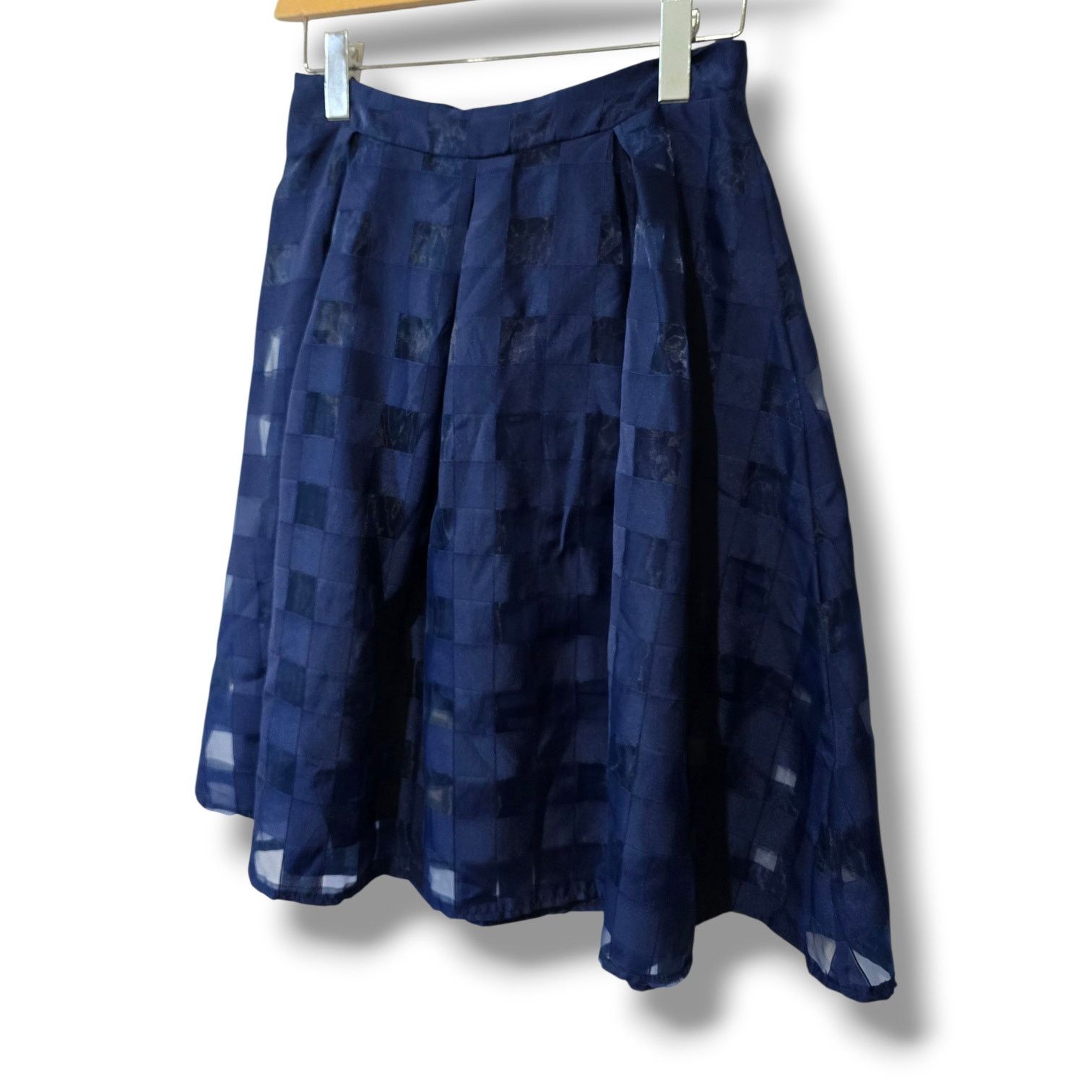 Other Charlotte Russe Women’s Blue Layered A-Line Skirt Medium Size 27" / US 4 / IT 40 - 2 Thumbnail