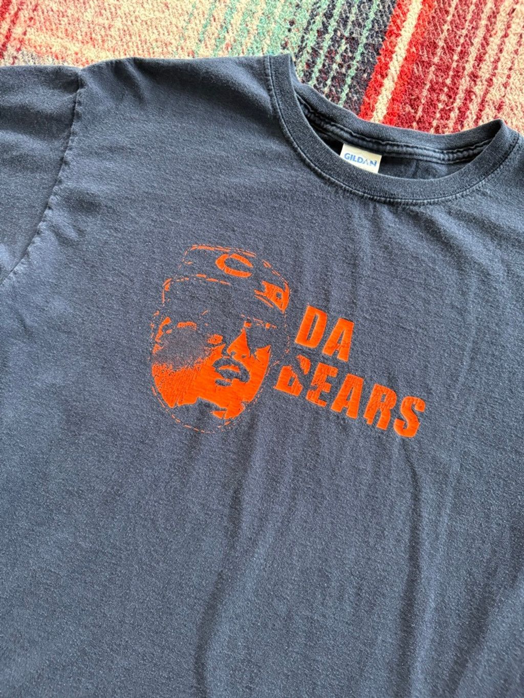 Gildan Vintage Gildan Short Sleeve Tee L Navy Chicago Bears SNL Size US L / EU 52-54 / 3 - 2 Thumbnail
