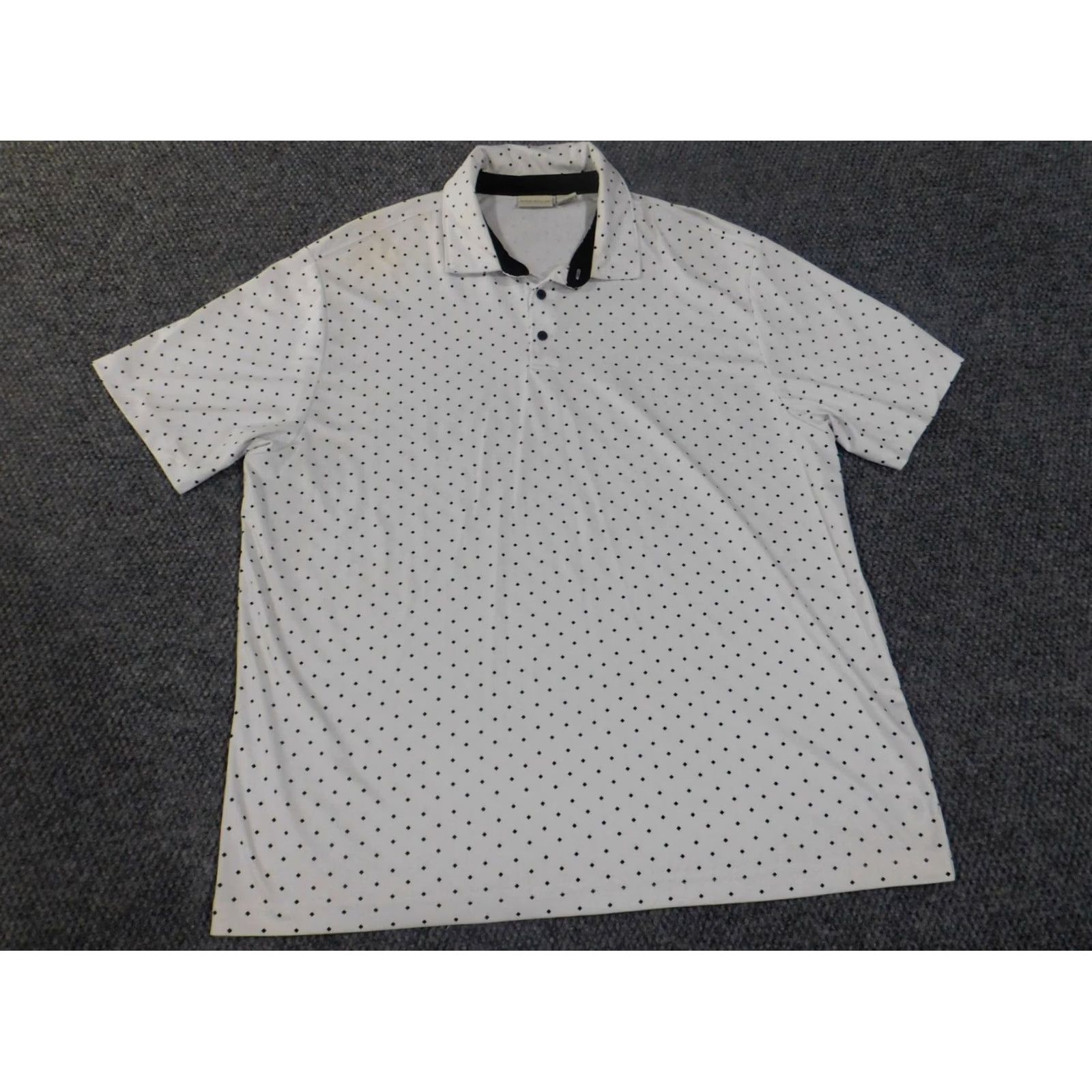 Vintage rorie whalen Golf Polo XXL White Stretch Performance Mens Casual Geometric Size US XXL / EU 58 / 5 - 3 Thumbnail