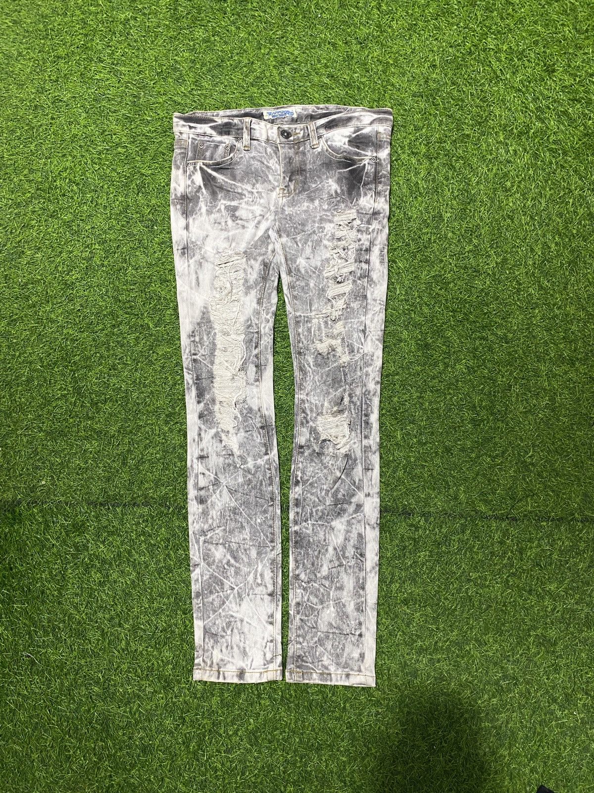 Hysteric Glamour × If Six Was Nine × Japanese Brand Acid wash w.cocoro jeans skinny fit🖤 Size US 31 - 2 Thumbnail